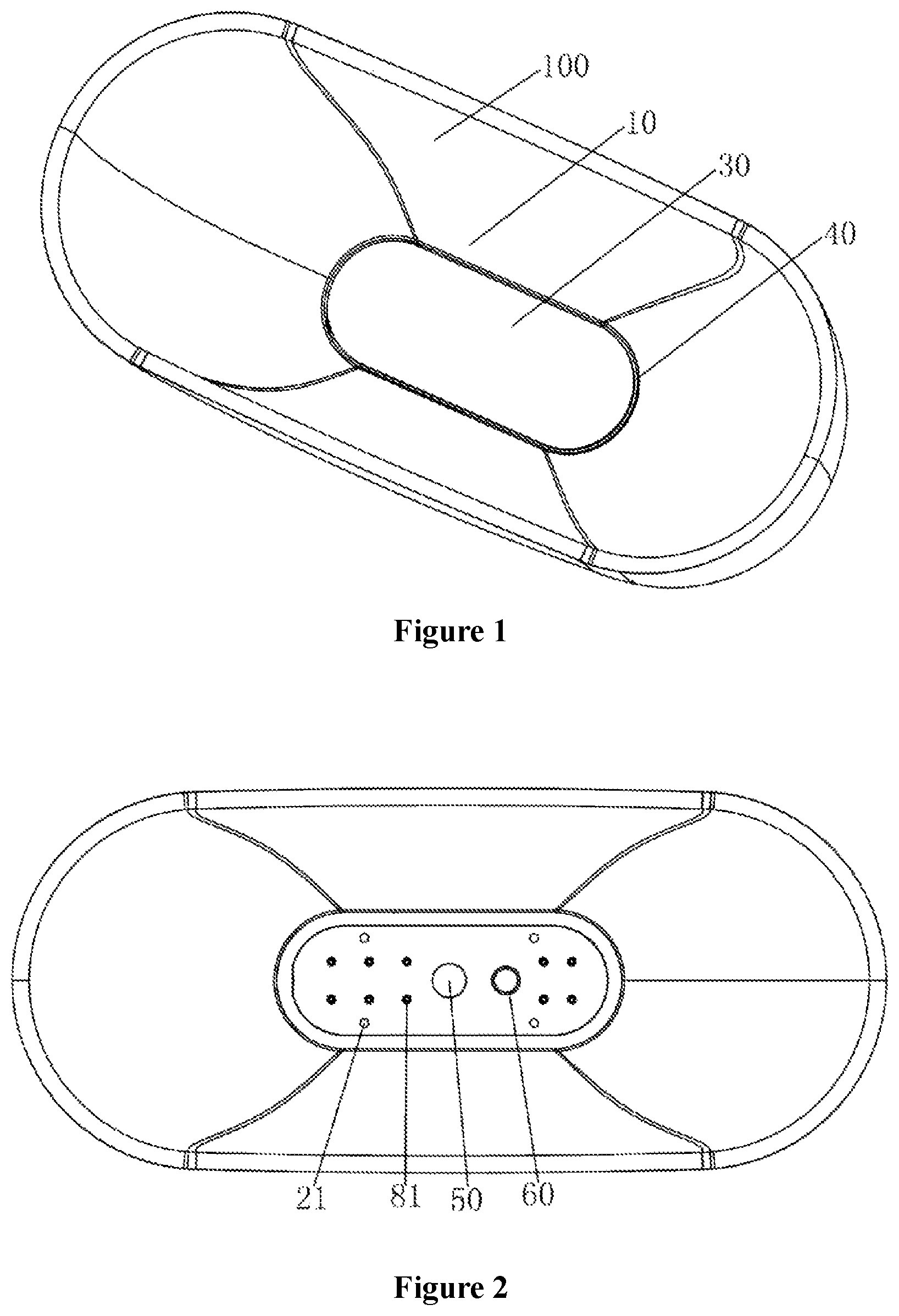 Patent US11812902 — Bathtub — Figure 1