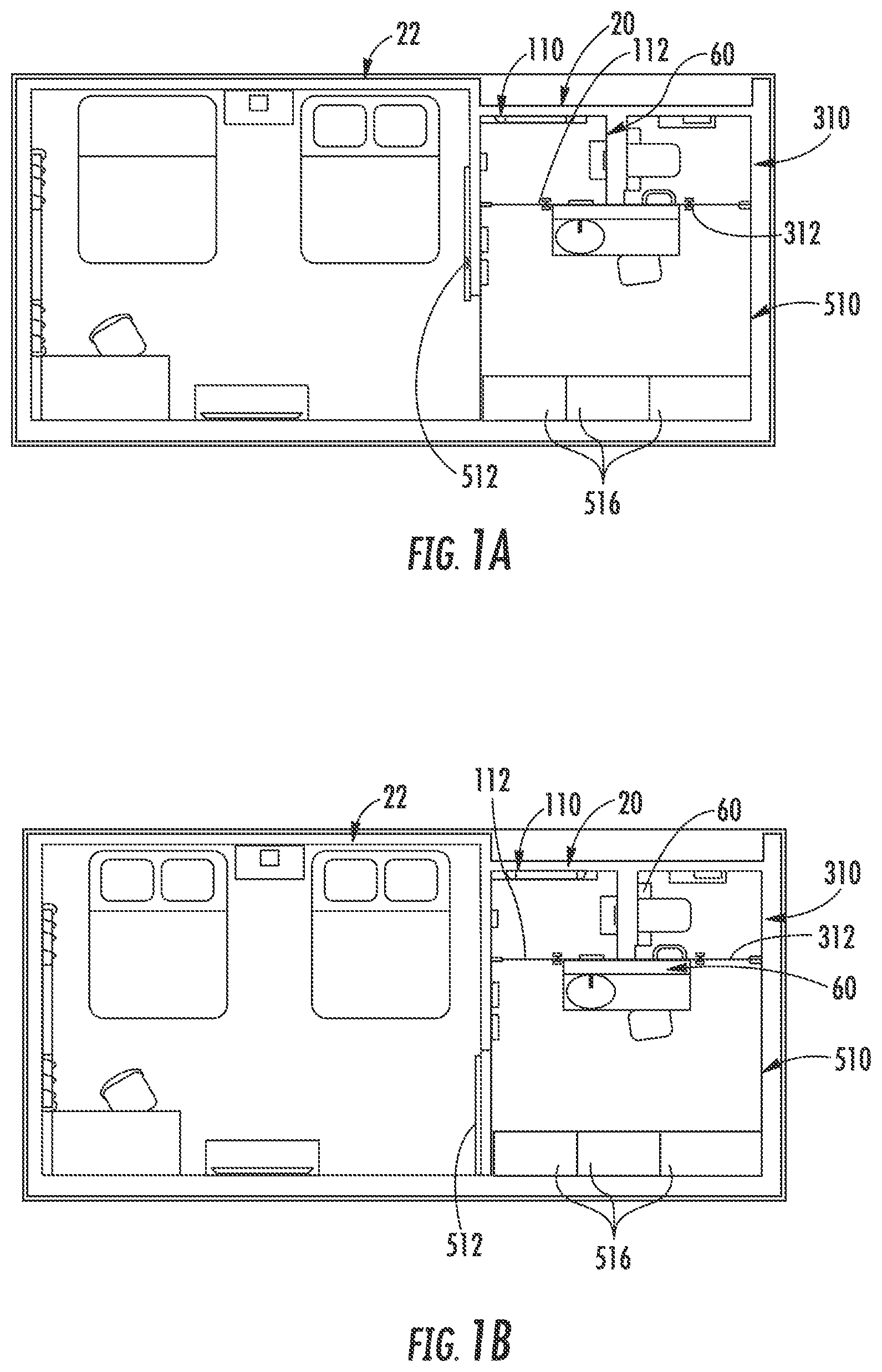 Patent US11812903 — Bathroom fixtures and components — Figure 1