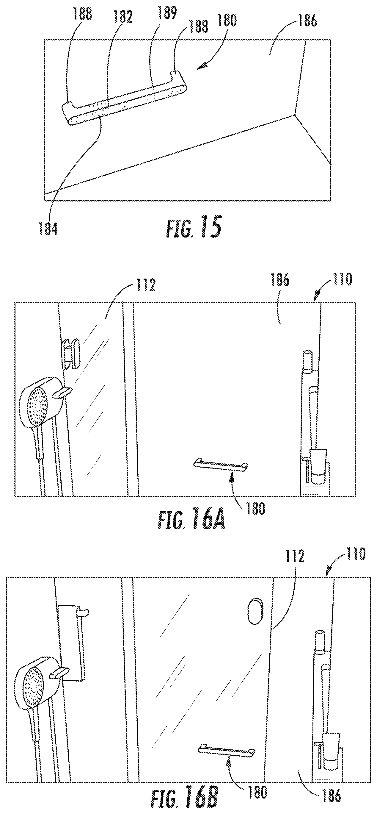 Patent US11812903 Figure 14 – Bathroom fixtures and components