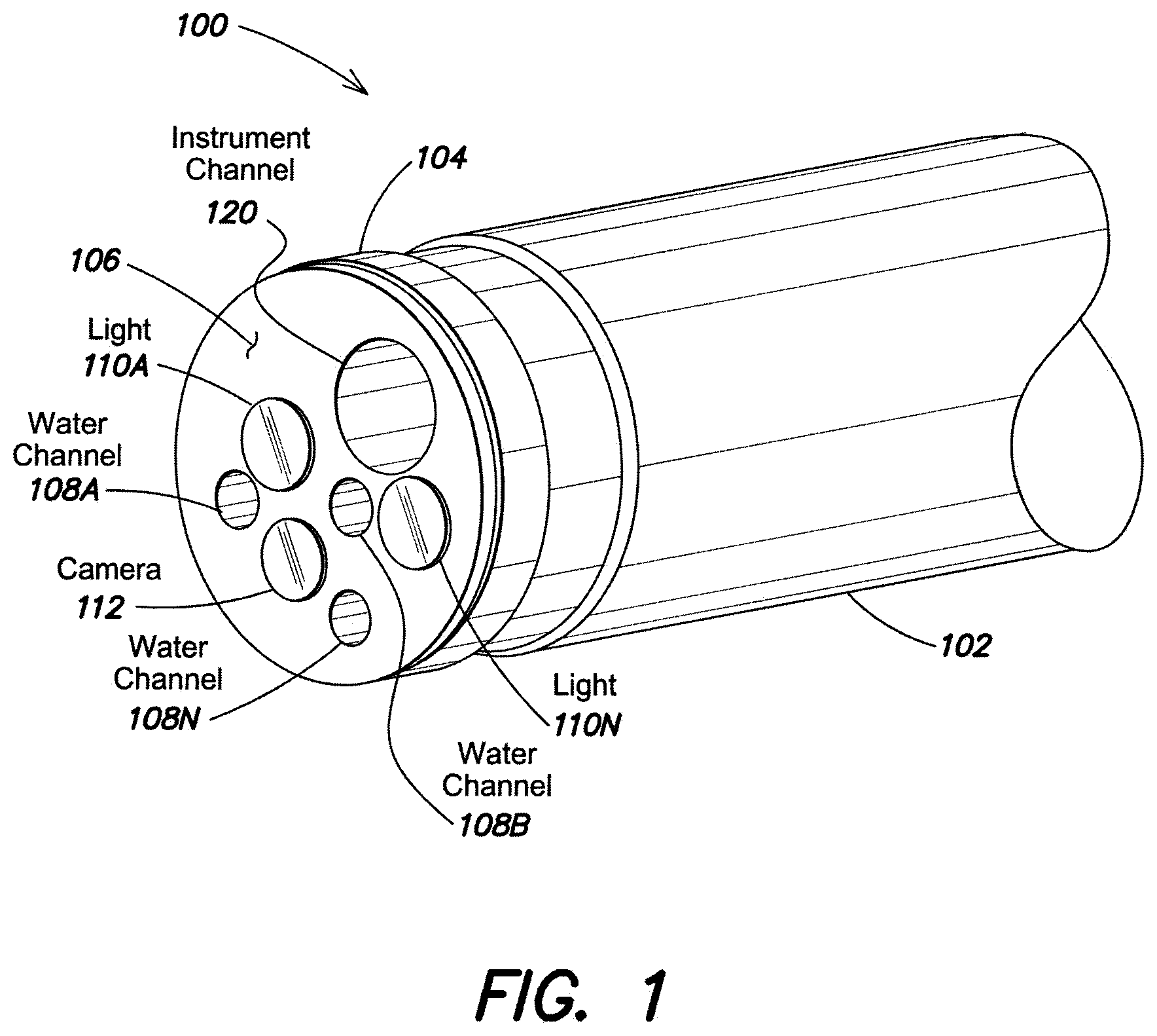 Patent US11812933 — Endoscopic tool for deb riding and removing polyps — Figure 1