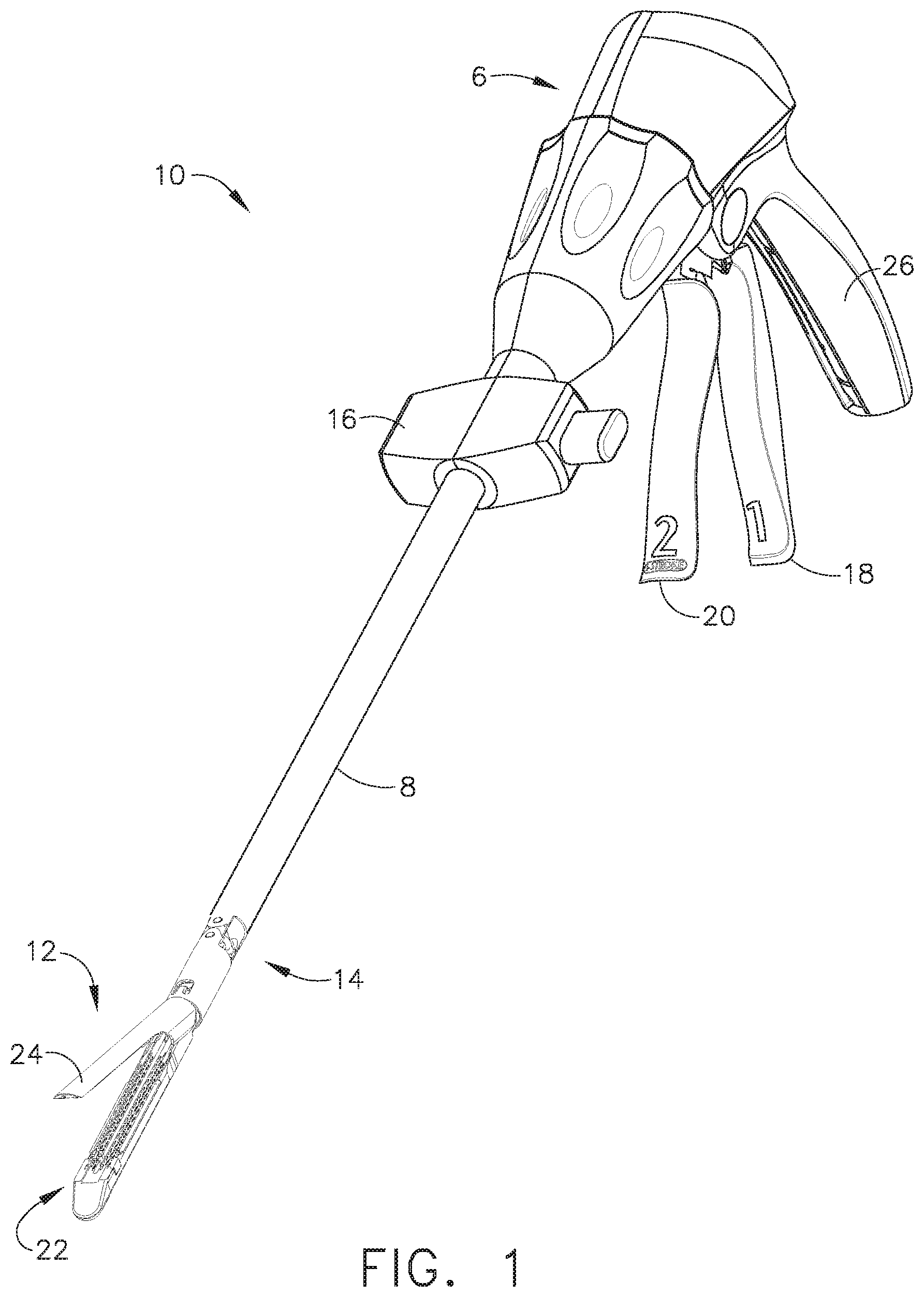 Patent US11812961 — Surgical instrument including a motor control system — Figure 1