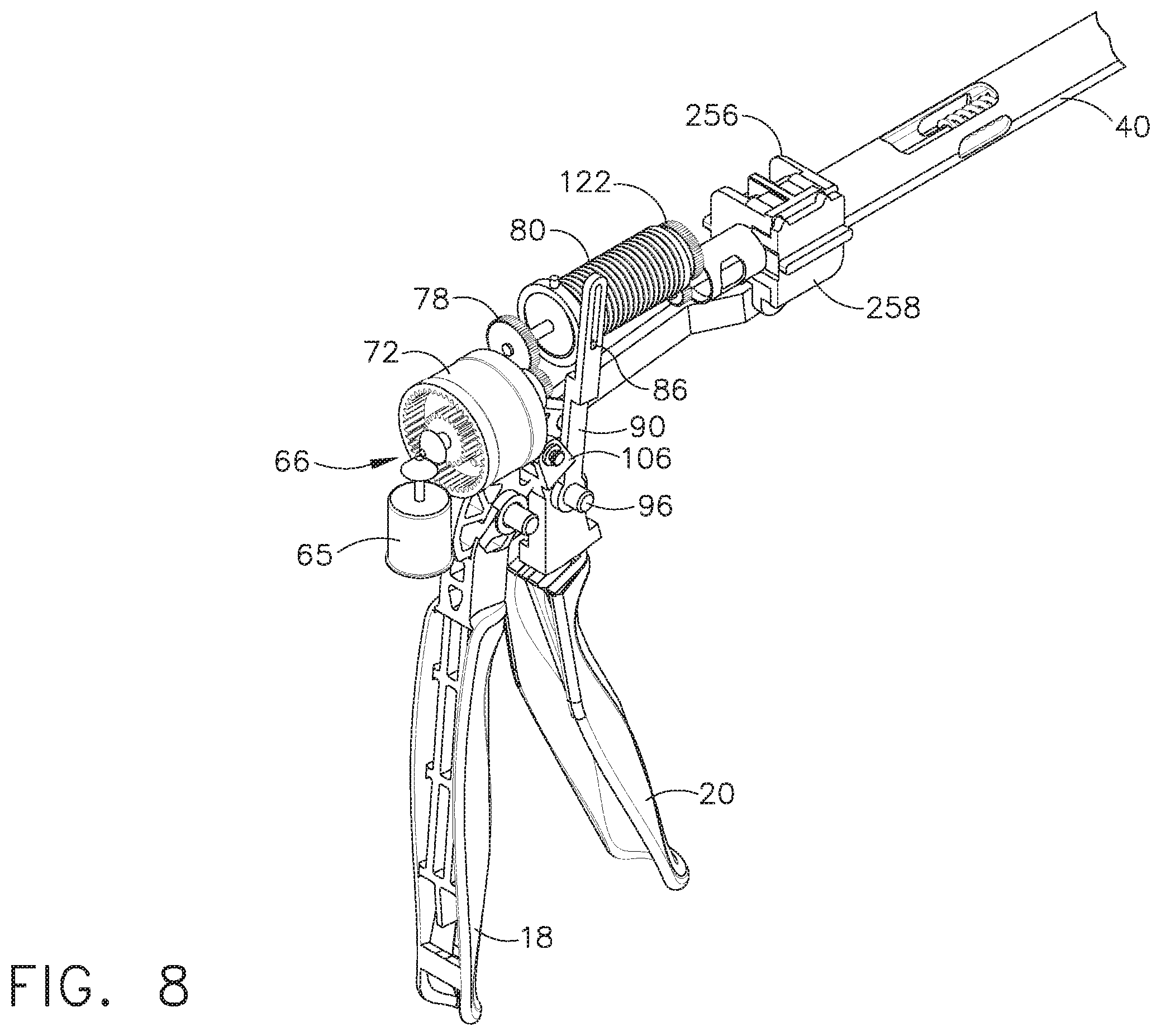 Patent US11812961 Figure 8 – Surgical instrument including a motor control system