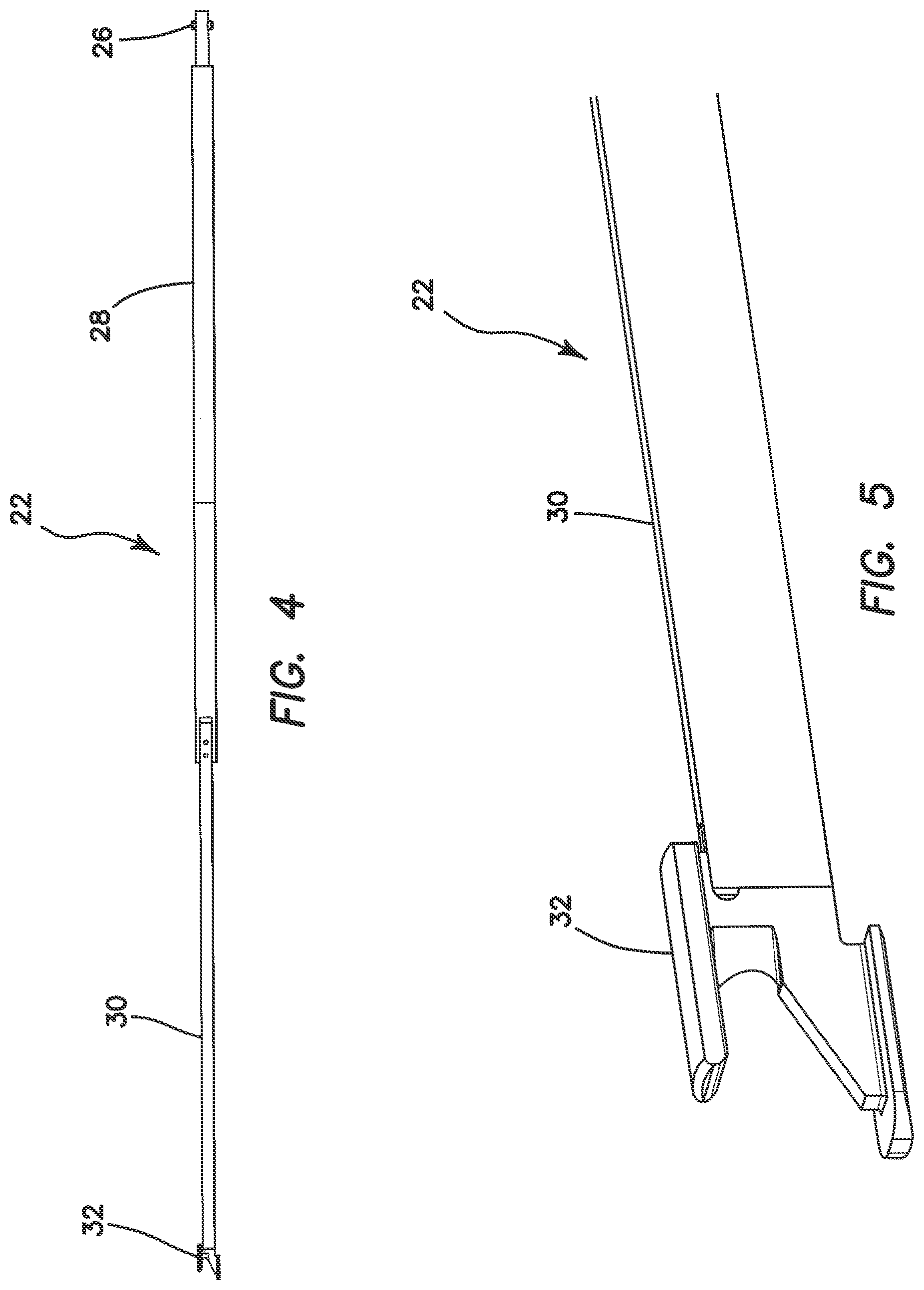 Patent US11812963 Figure 3 – Surgical stapler with partial pockets