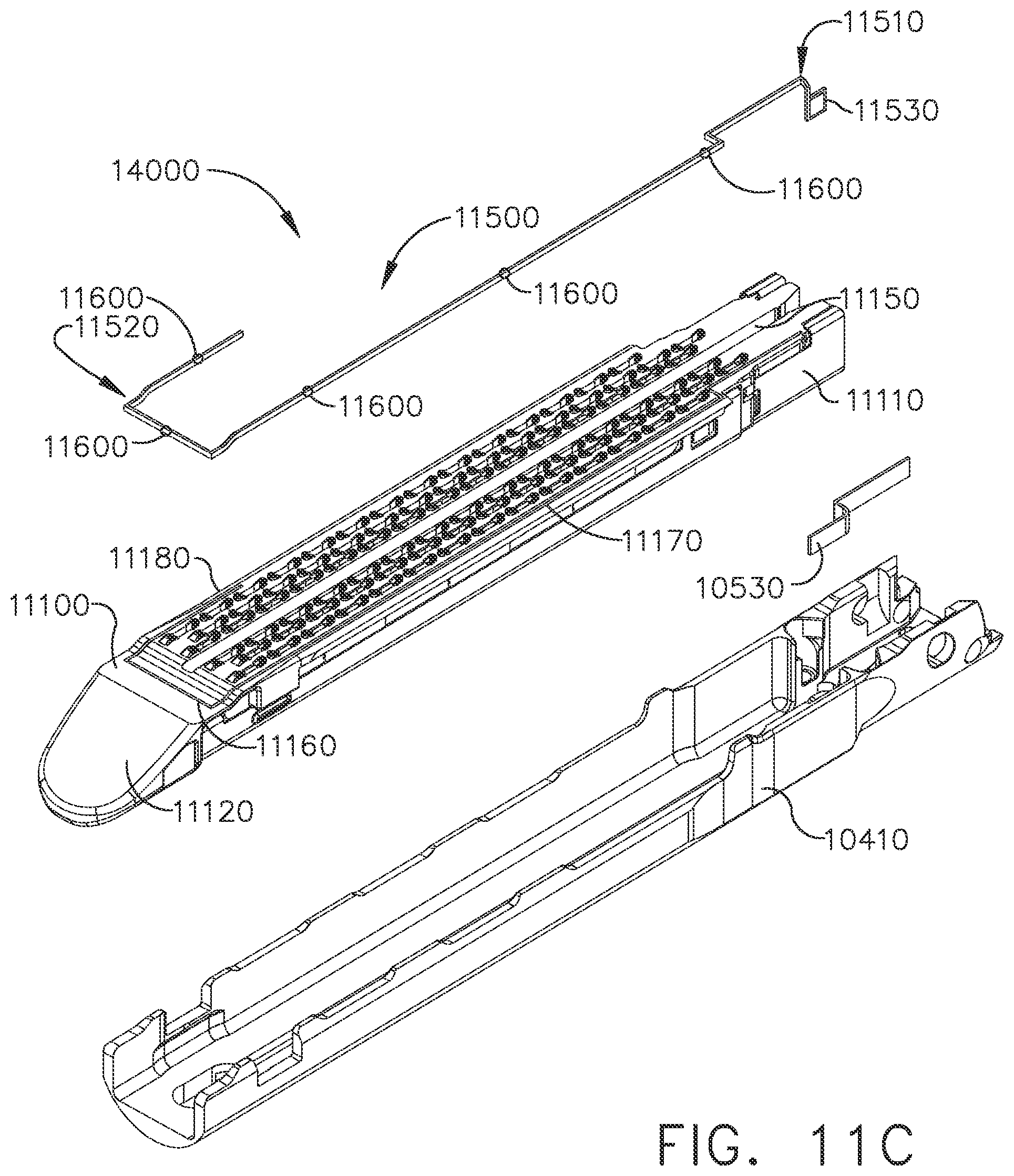 Patent US11812964 Figure 19 – Staple cartridge comprising a power management circuit
