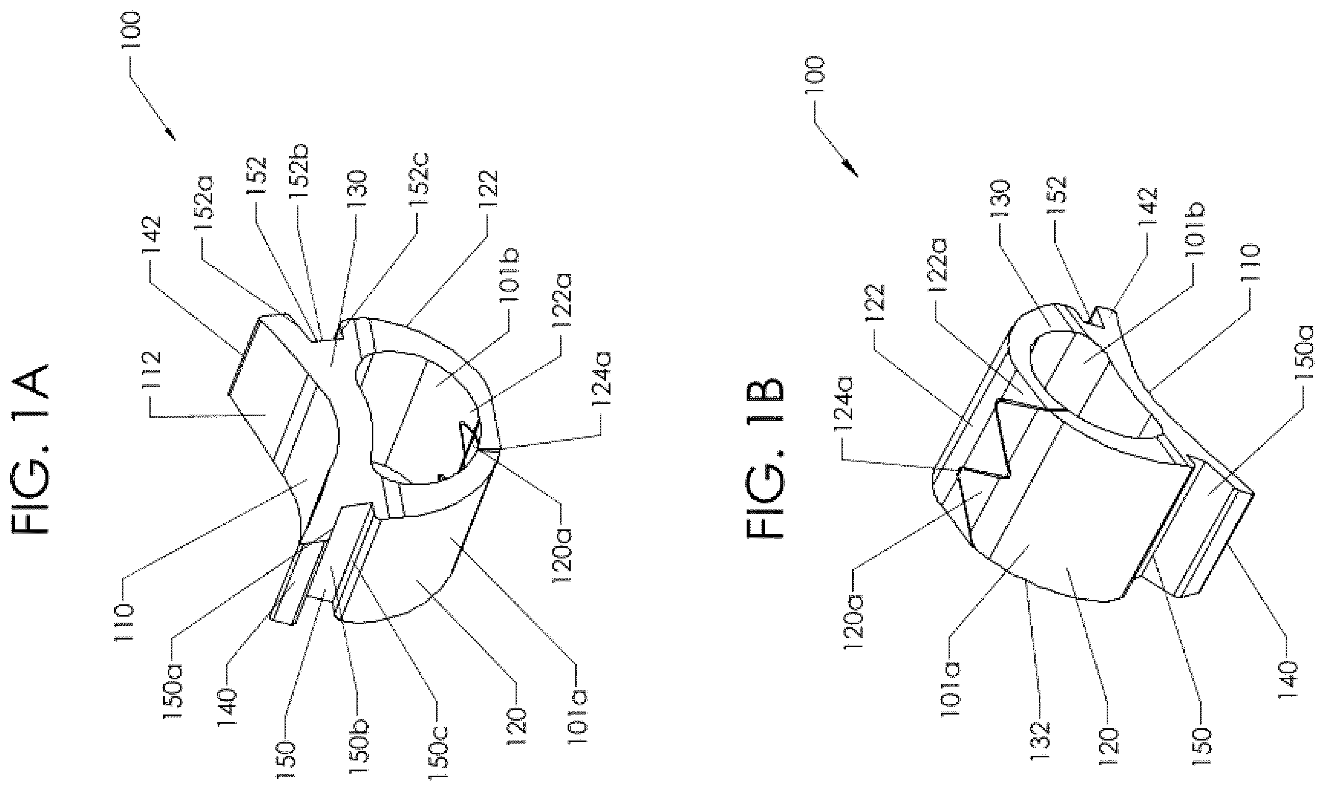 Patent US11812966 — Clips, appliers, and cartridges — Figure 1