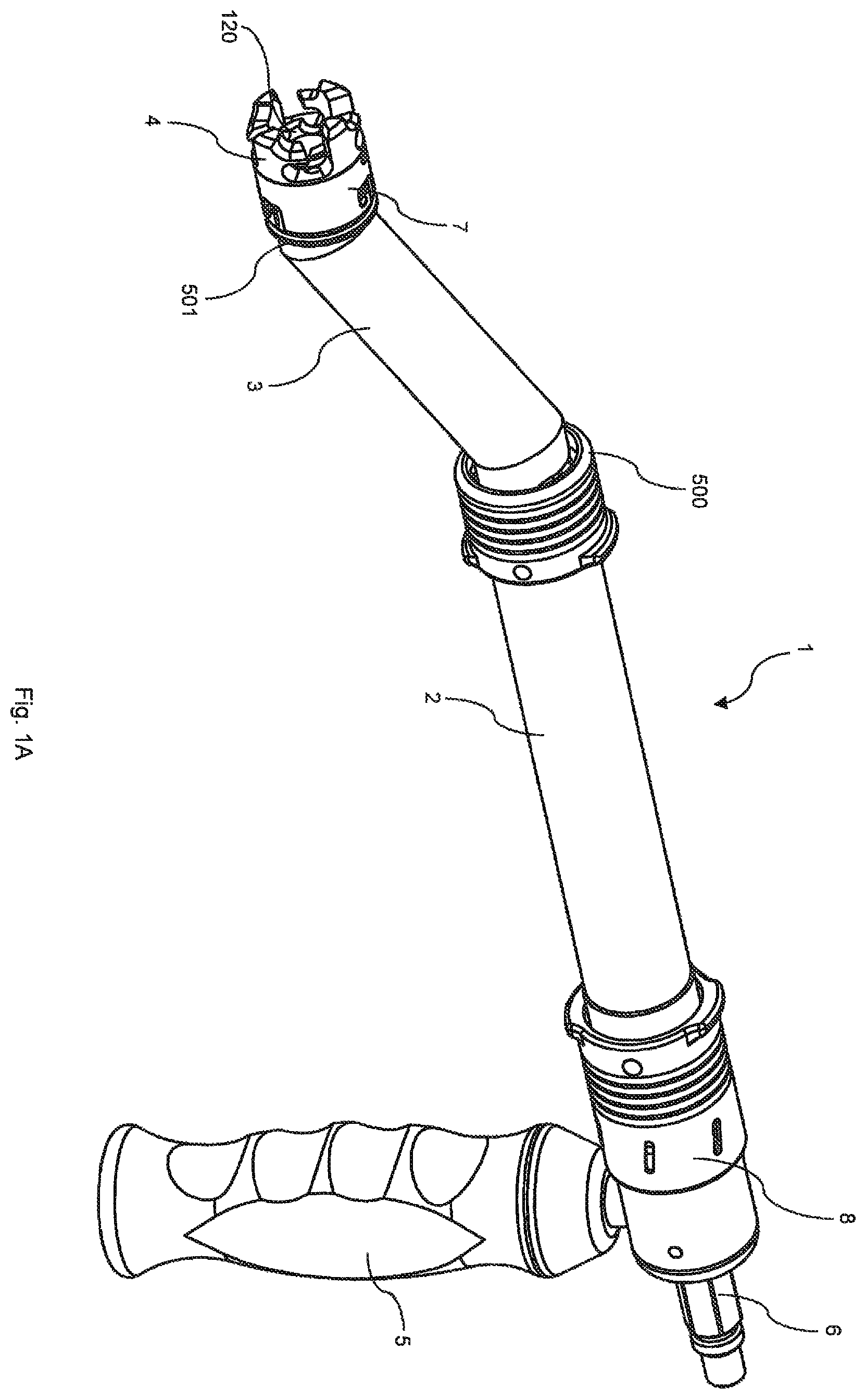 Patent US11812976 — Offset reamer driver with remote release mechanism — Figure 1