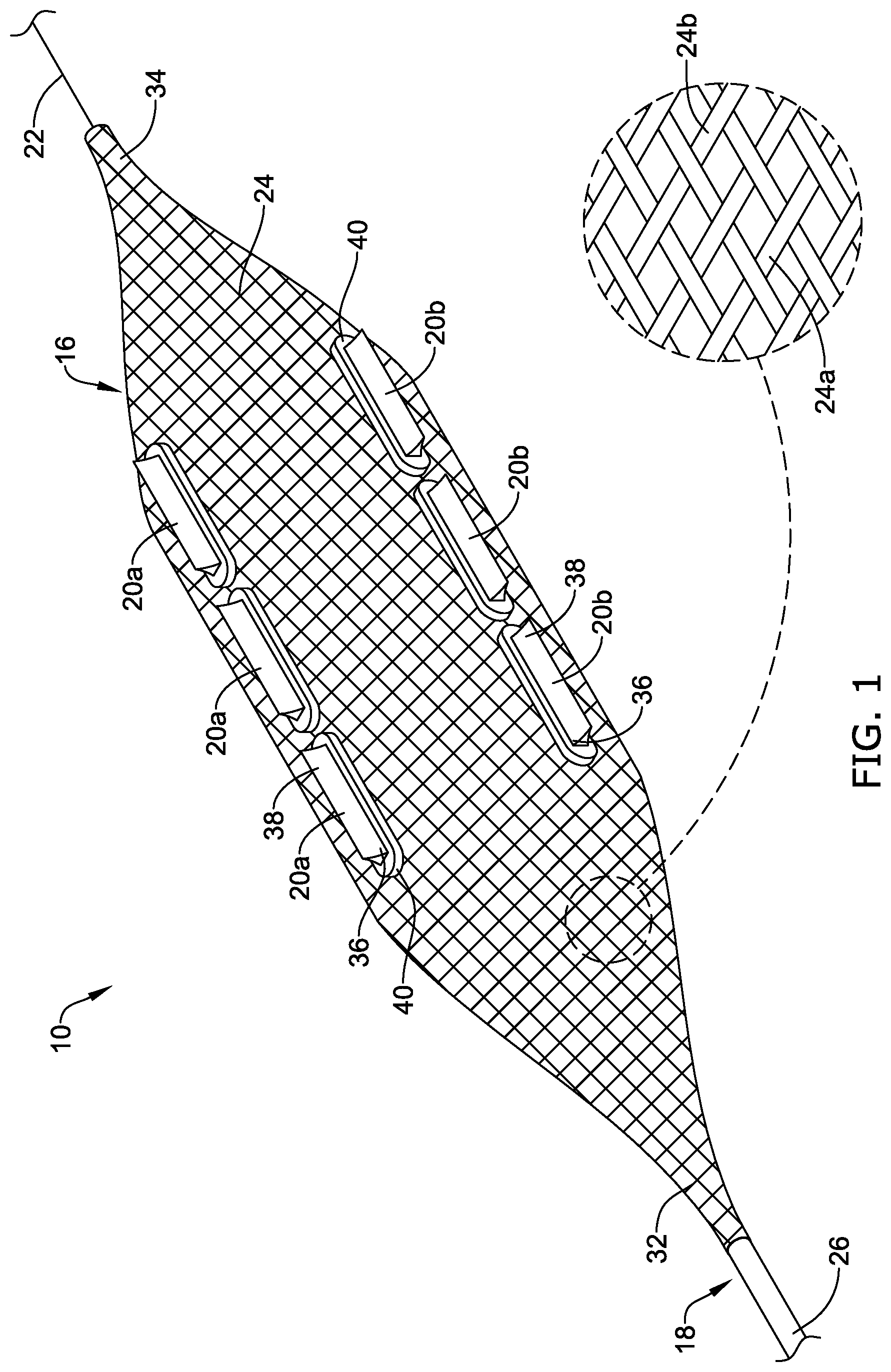 Patent US11812987 — Cutting balloon catheter — Figure 1