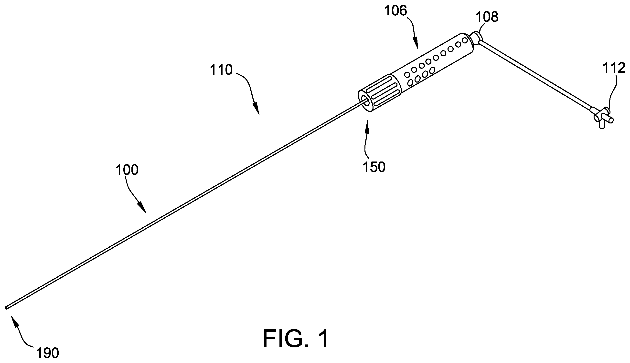 Patent US11812993 — Flexible torque cable for delivery of medical devices — Figure 1