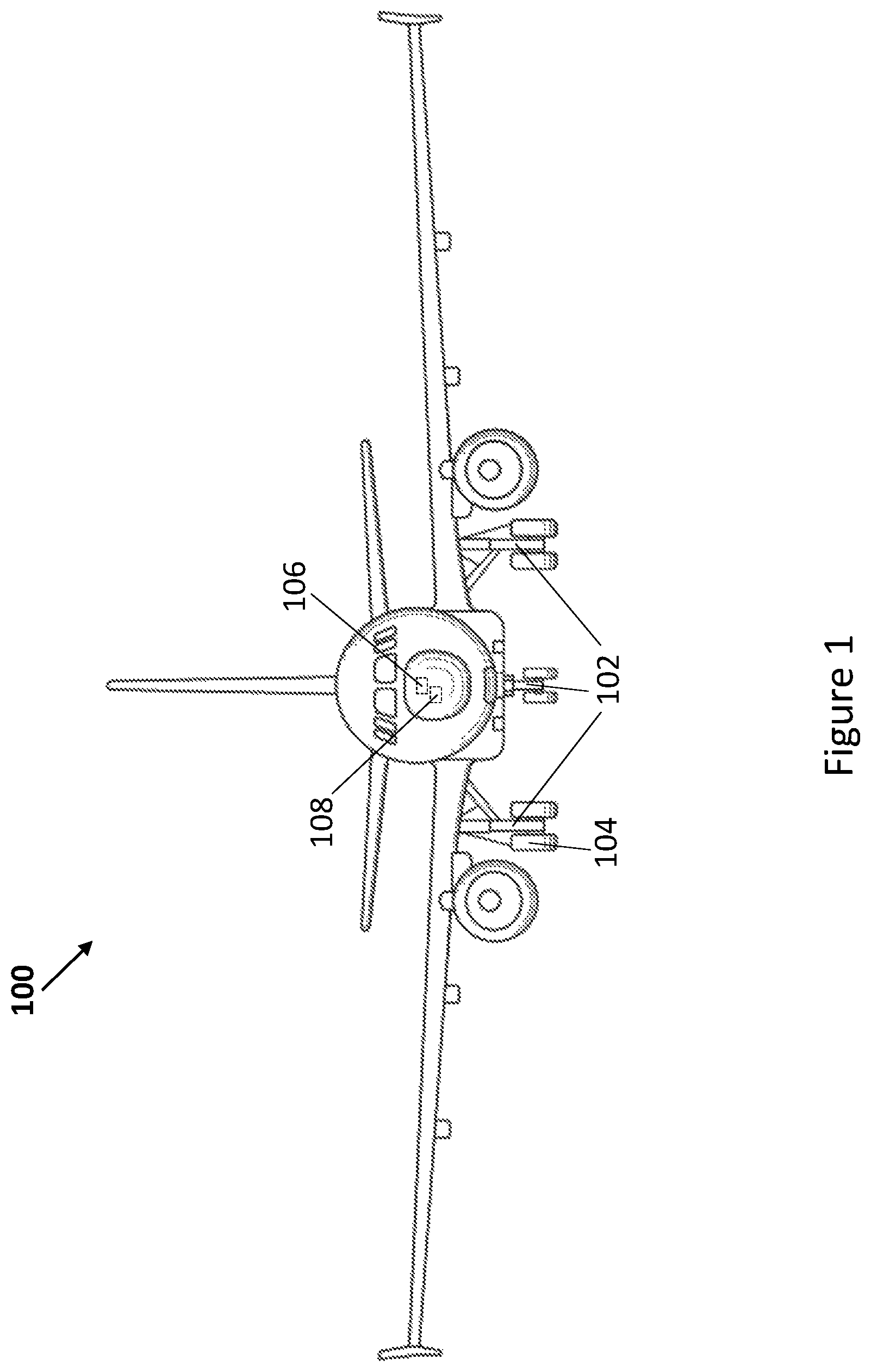 Patent US11814024 — Aircraft braking — Figure 1