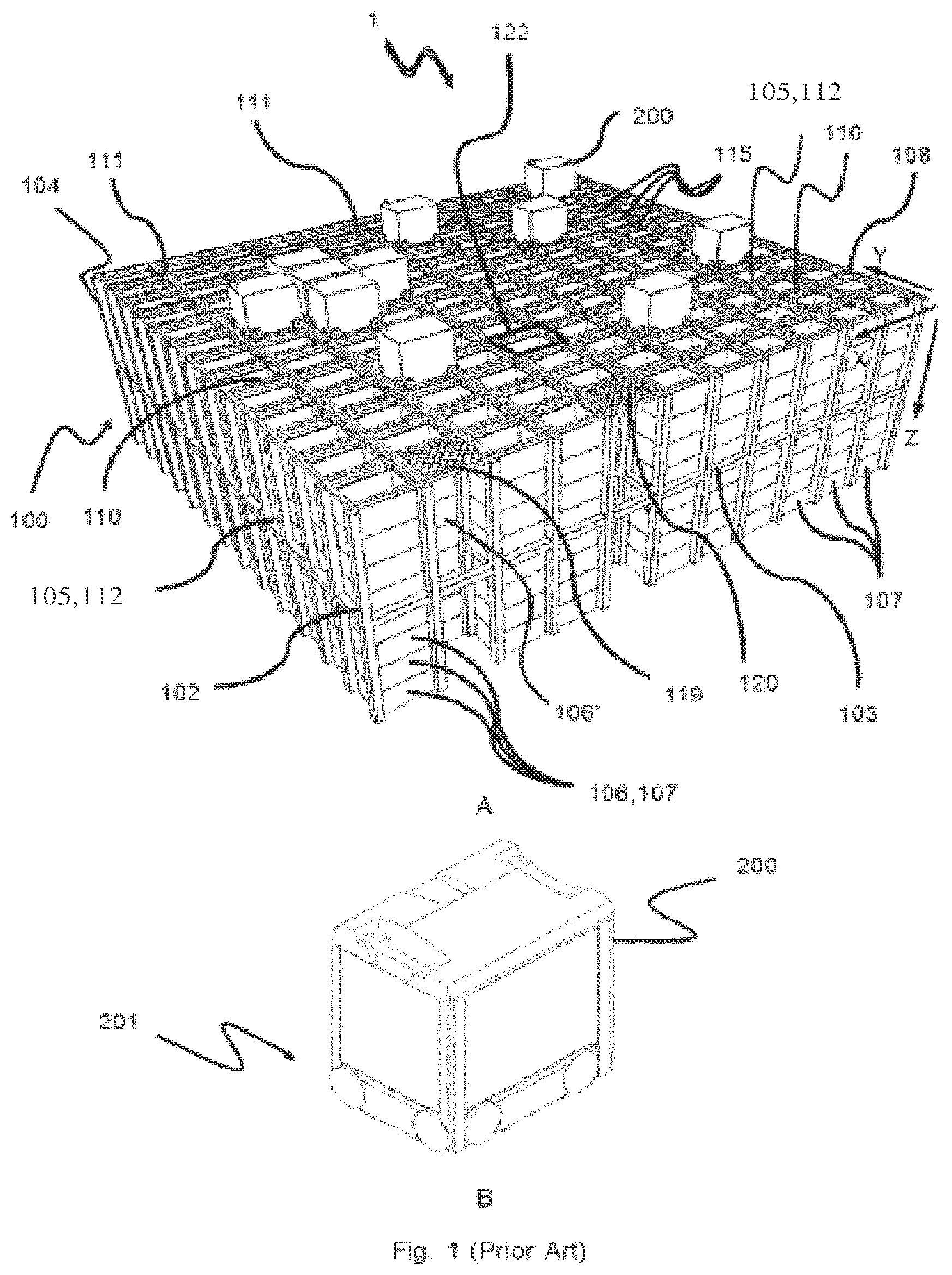 Patent US11814058 Figure 1 – Storage system