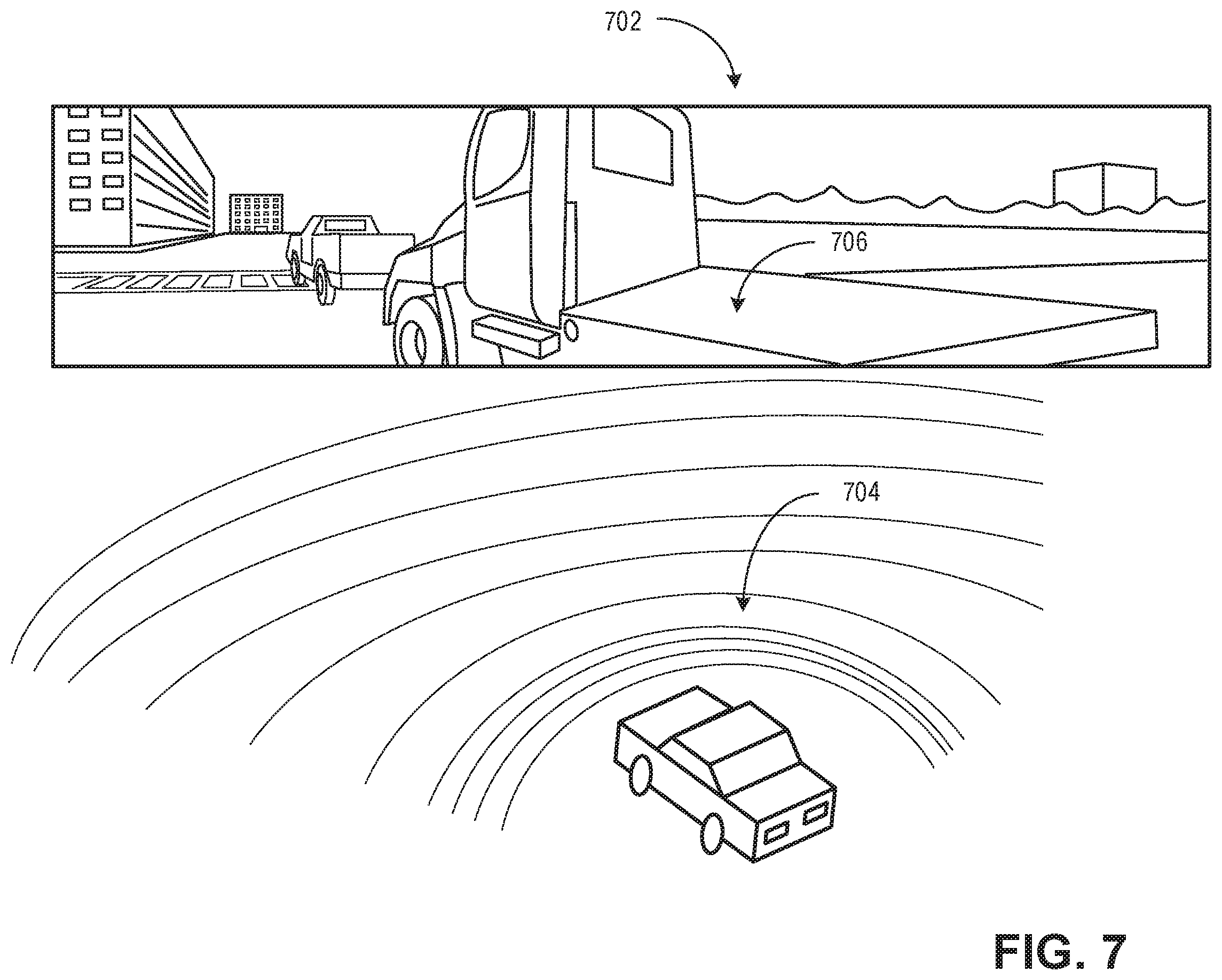 Patent US11814075 Figure 7 – Conditional motion predictions