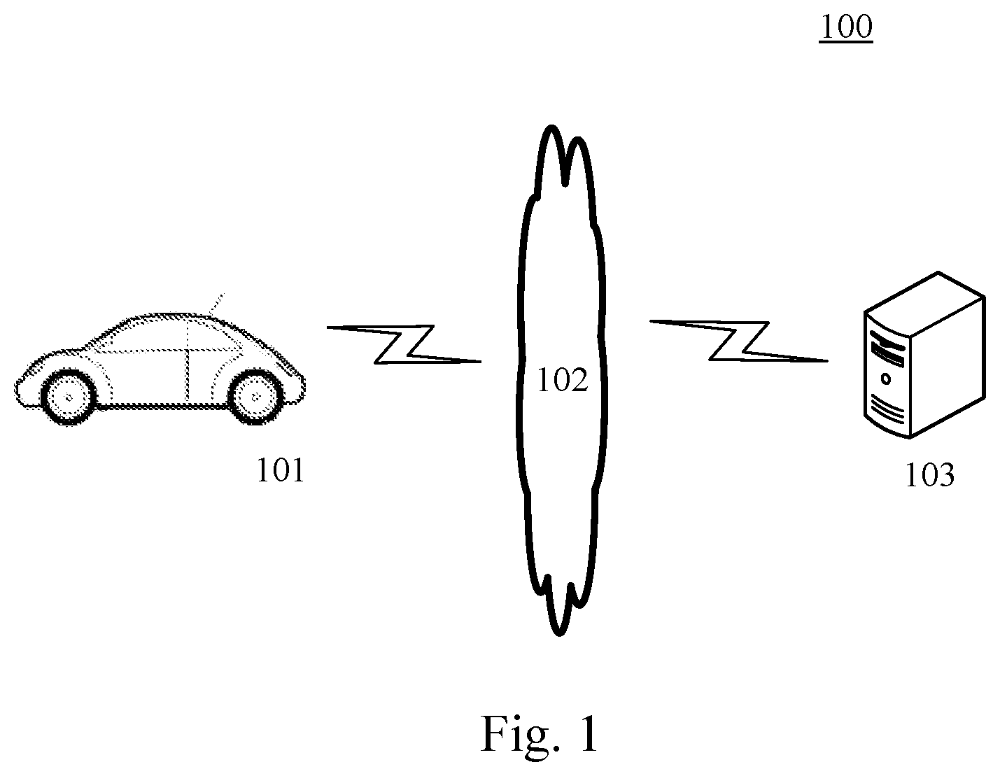 Patent US11814077 — Method and apparatus for storing autonomous driving test data and electronic device — Figure 1