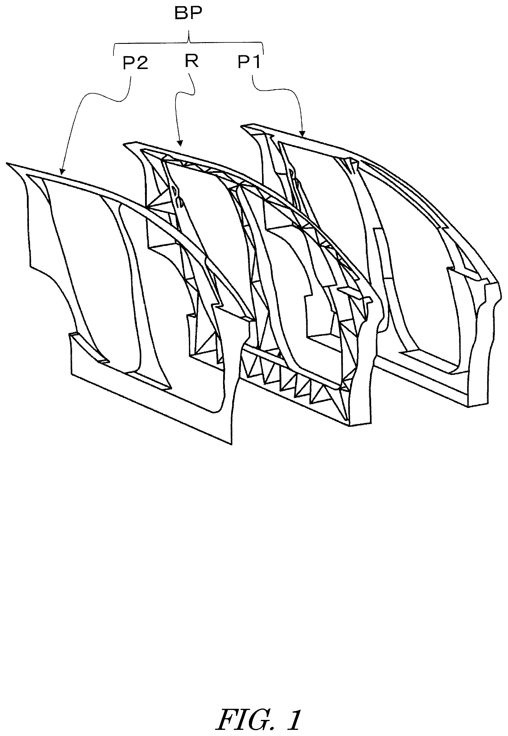 Patent US11814105 — Body side panel — Figure 1