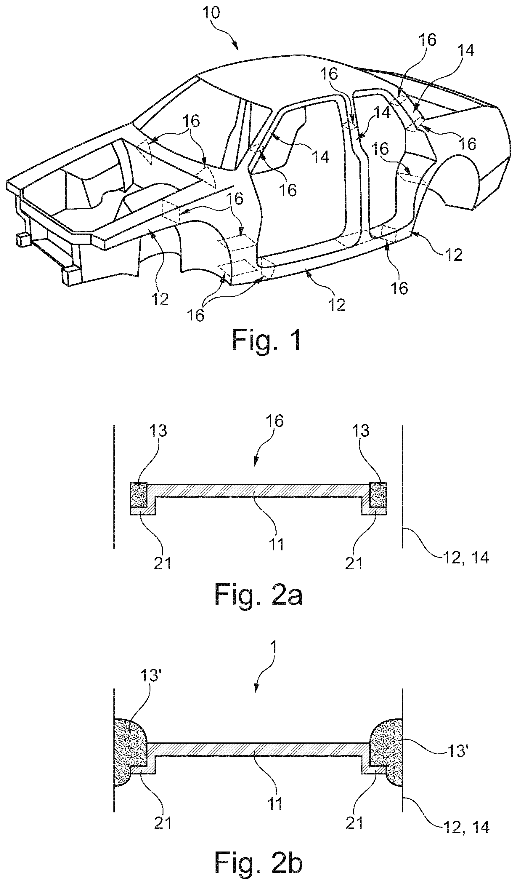 Patent US11814110 — System for insulating a structural element — Figure 1