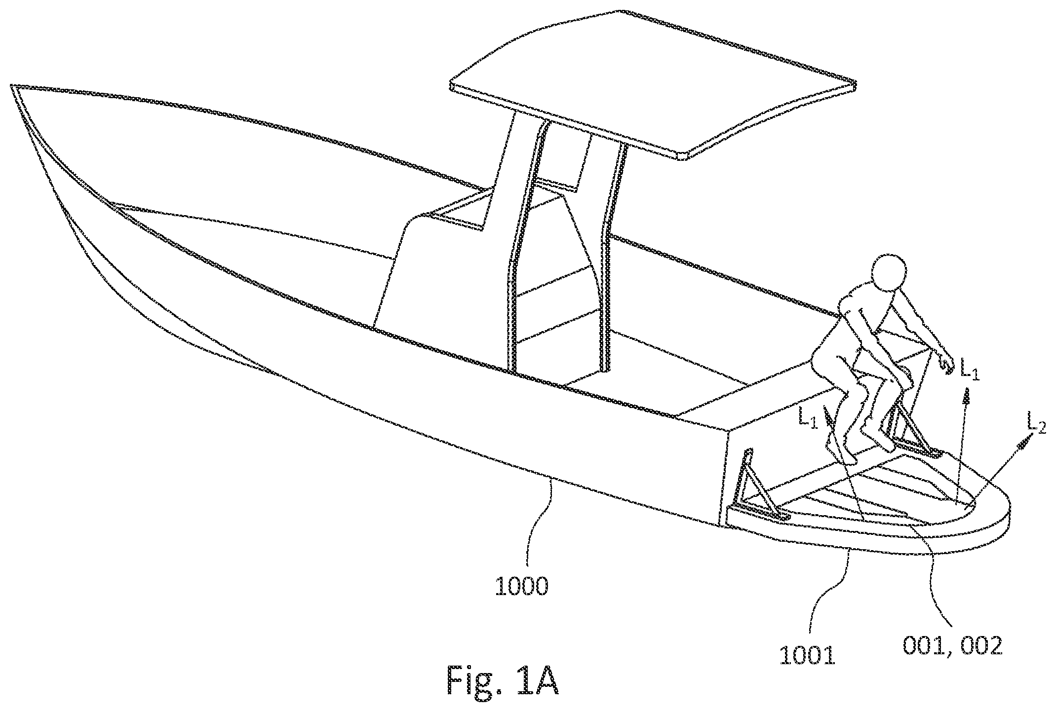 Patent US11814142 — Backlighted surface covering — Figure 1