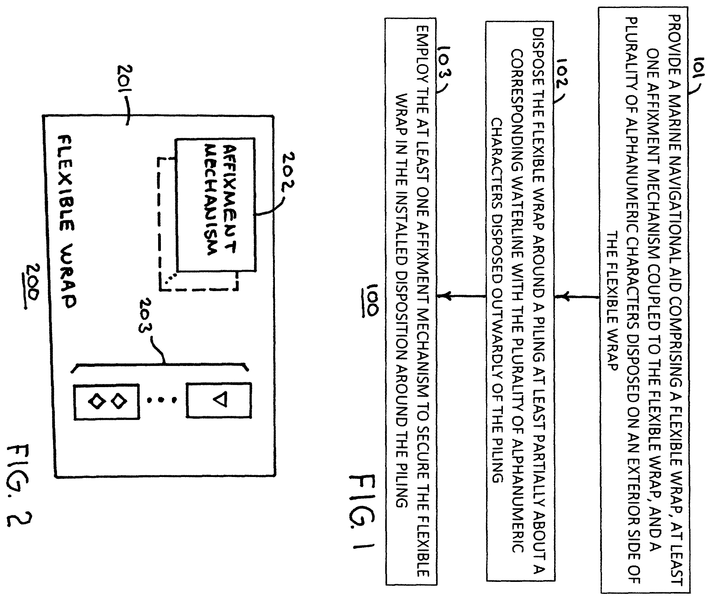 Patent US11814143 — Marine navigational aid apparatus and method — Figure 1