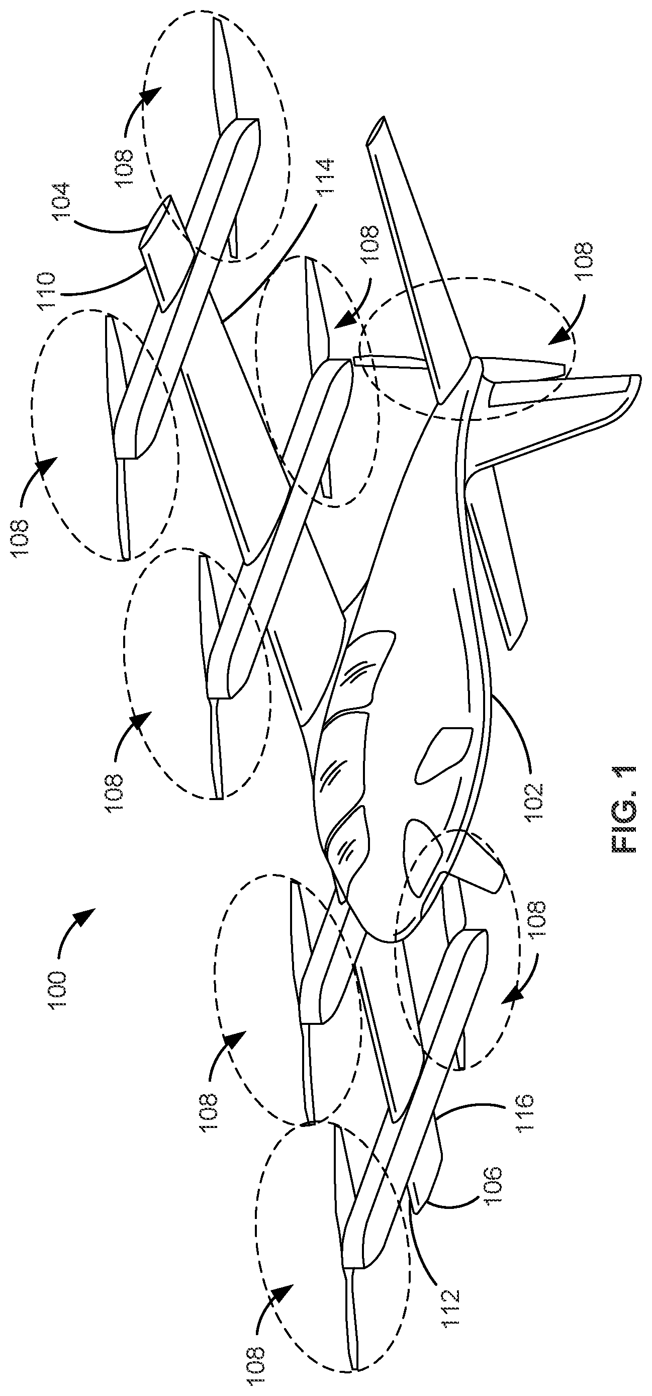 Patent US11814161 — Spring-integrated rotors — Figure 1