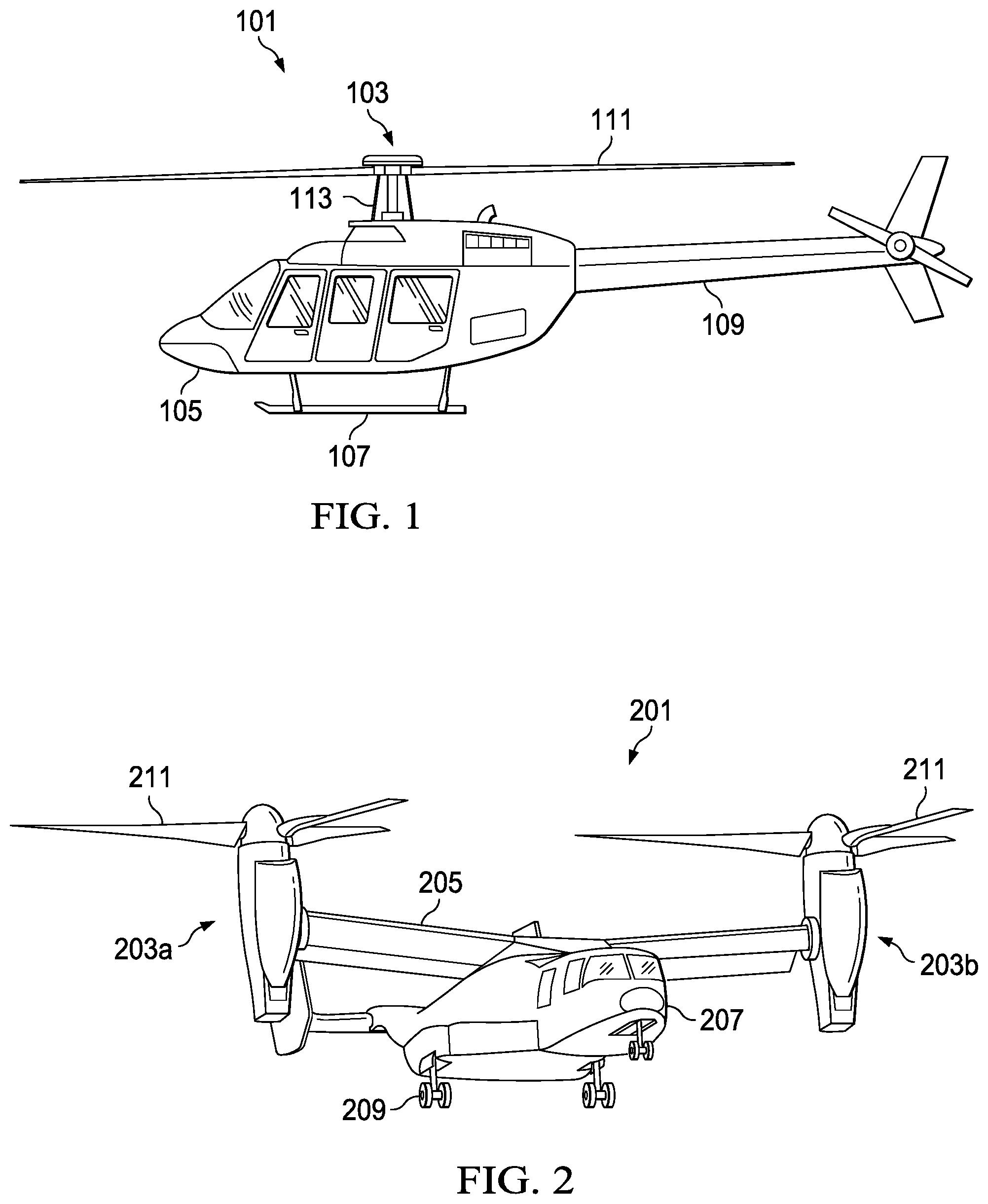 Patent US11814162 — Rotatable winglets for a rotary wing aircraft — Figure 1
