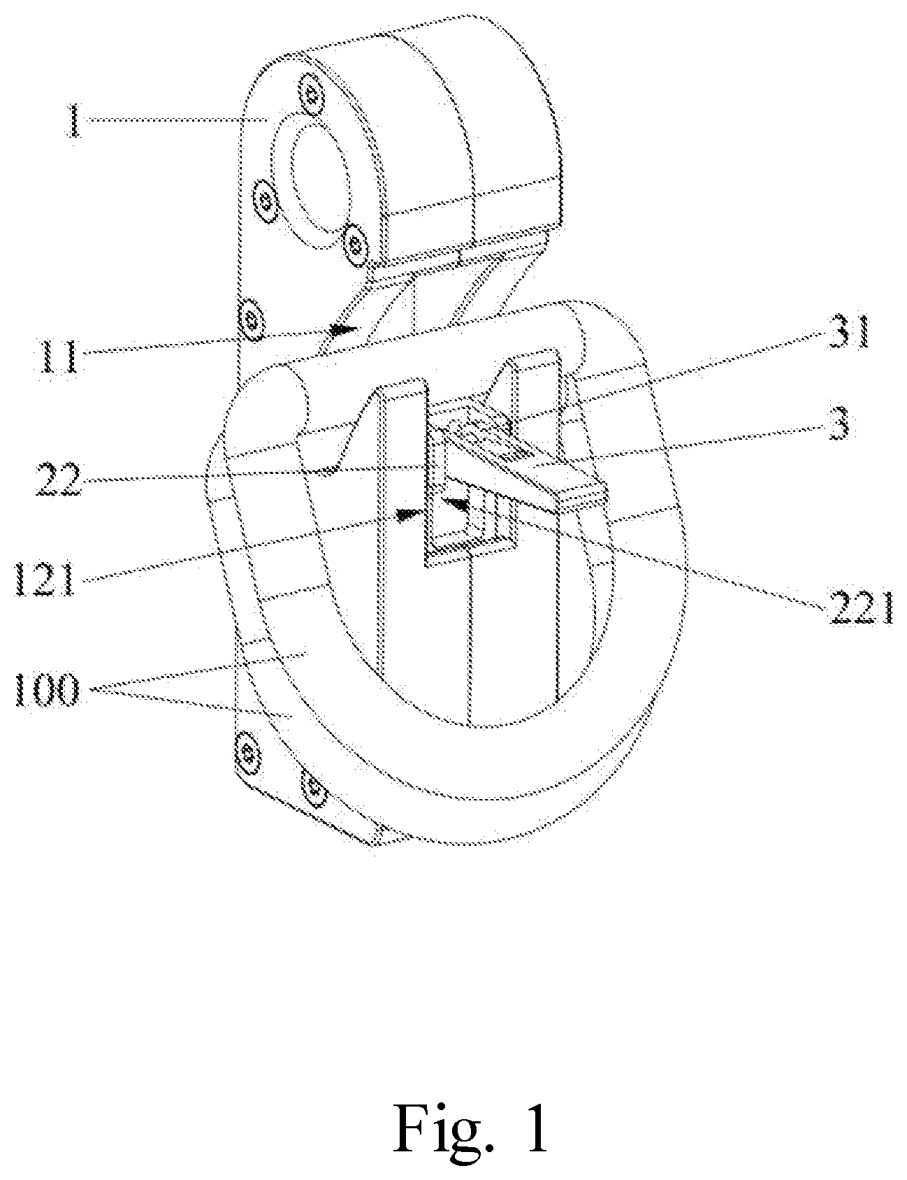 Patent US11814175 — Unmanned aerial vehicle (UAV) delivery structure — Figure 1