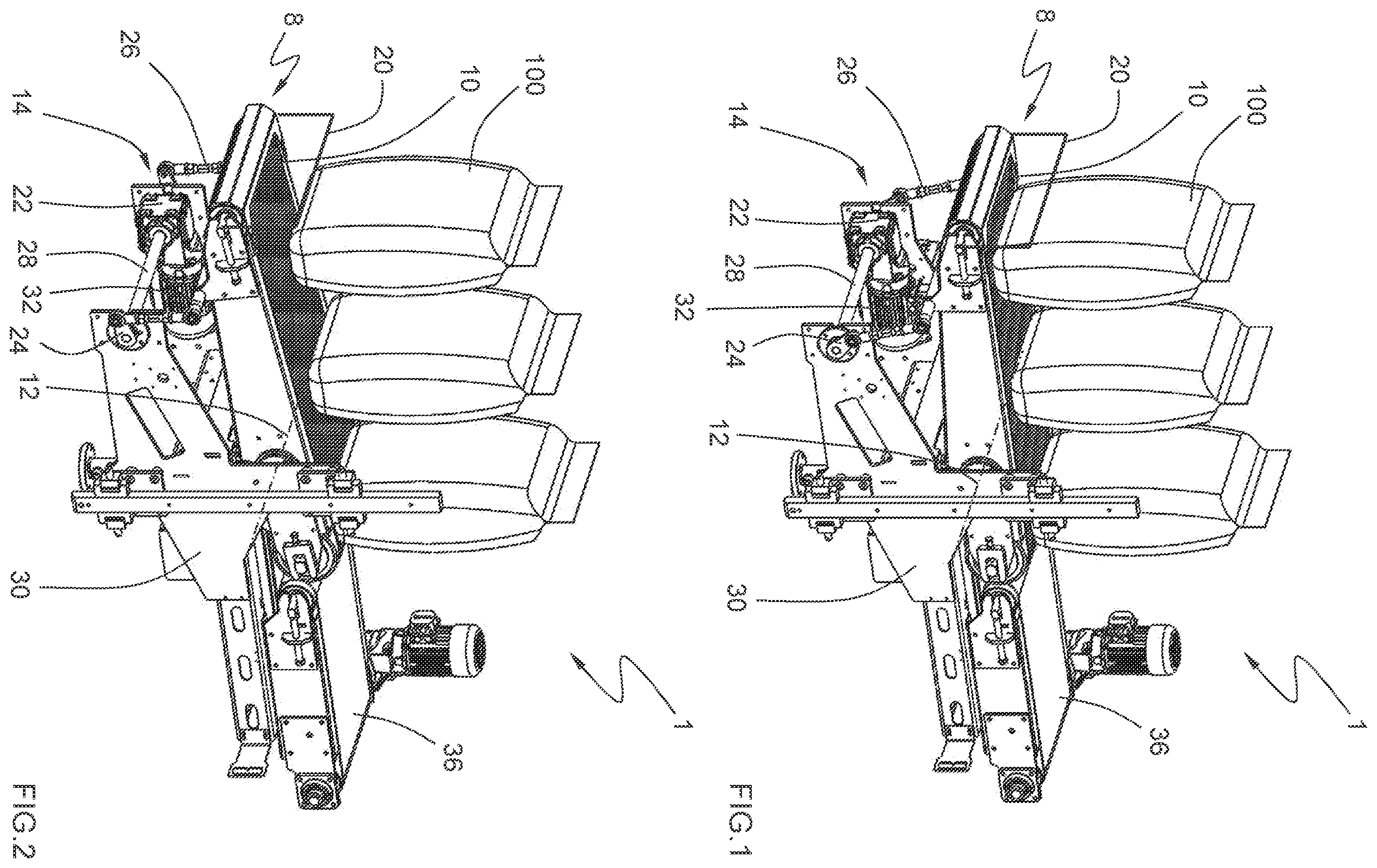Patent US11814202 Figure 1 – Machine for filling bags with a granular product and corresponding filling method
