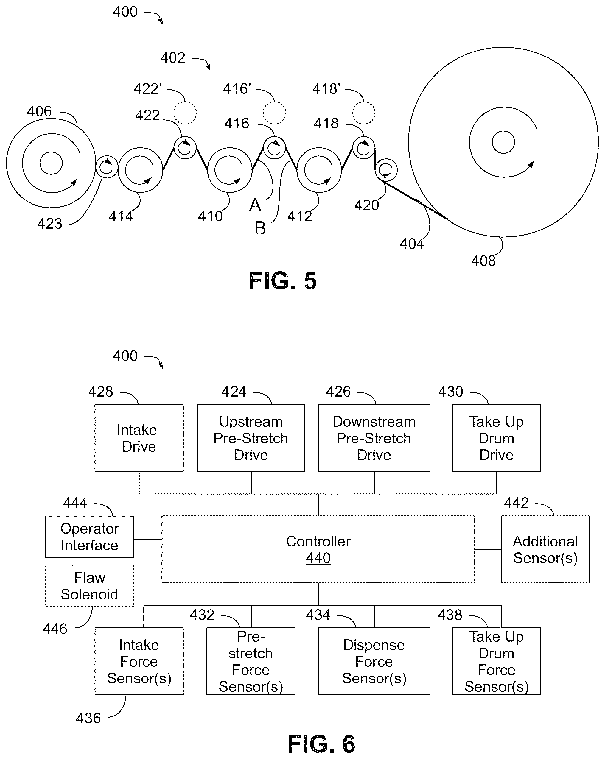 Patent US11814205 Figure 5 – Packaging material evaluation and apparatus therefor for sensing packaging material flaws