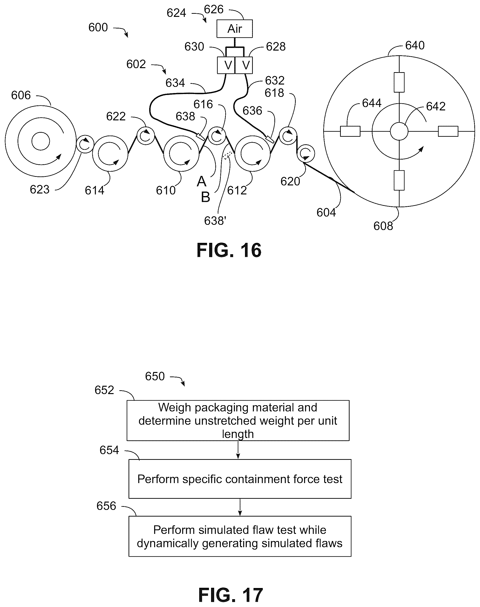 Patent US11814205 Figure 13 – Packaging material evaluation and apparatus therefor for sensing packaging material flaws