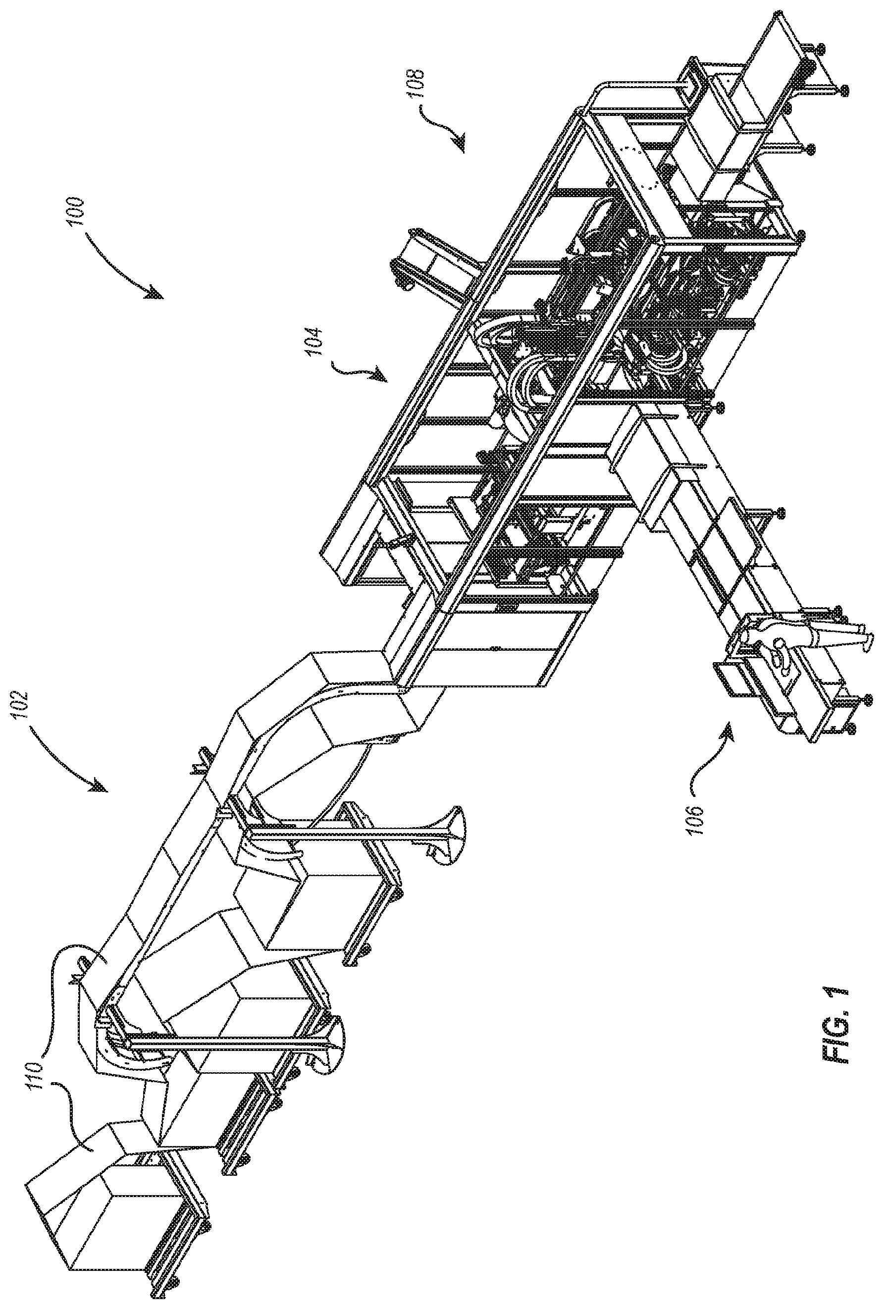 Patent US11814206 Figure 1 – Adaptive acceleration control for packaging machine