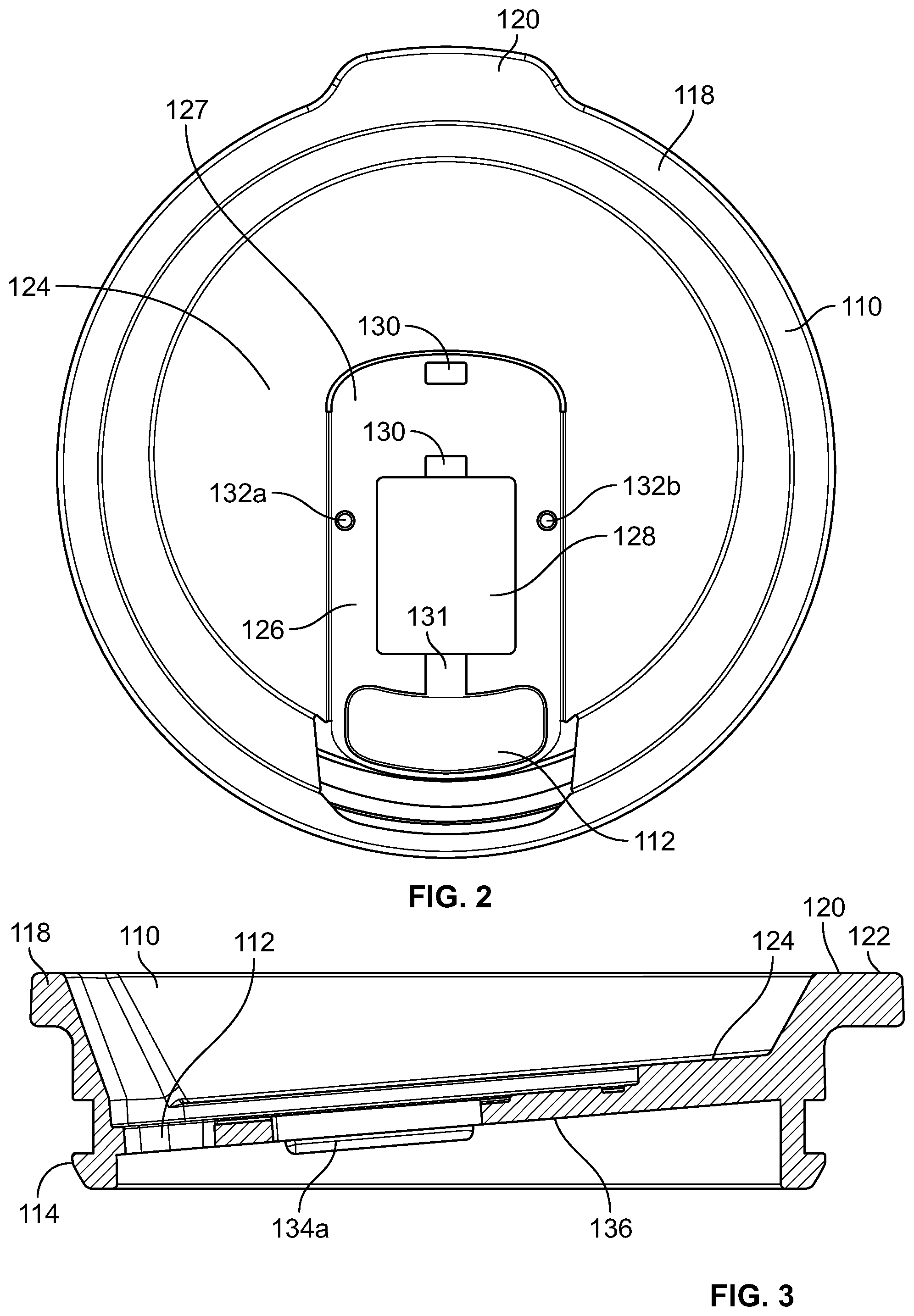 Patent US11814223 Figure 3 – Closure and lid and method of forming closure and lid