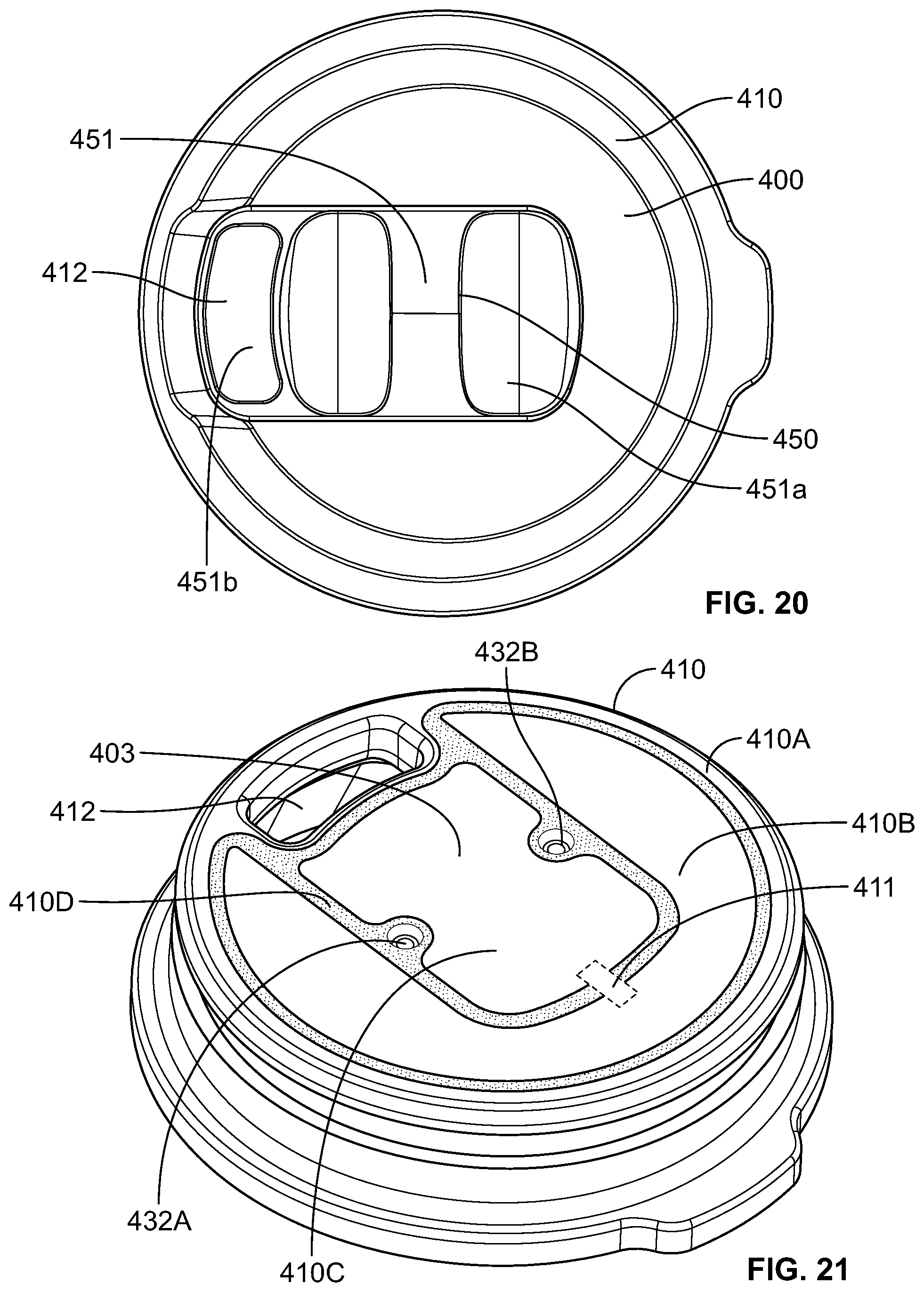 Patent US11814223 Figure 12 – Closure and lid and method of forming closure and lid