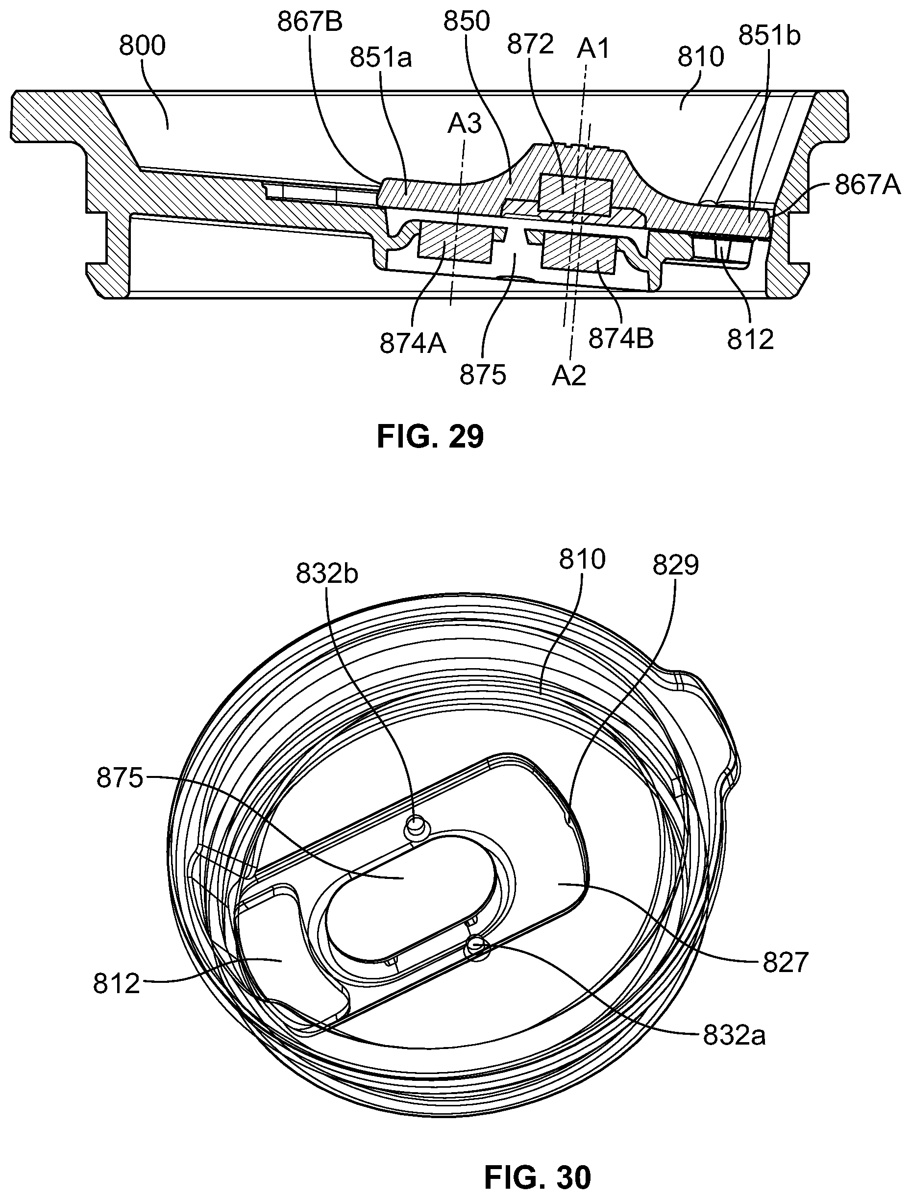 Patent US11814223 Figure 17 – Closure and lid and method of forming closure and lid