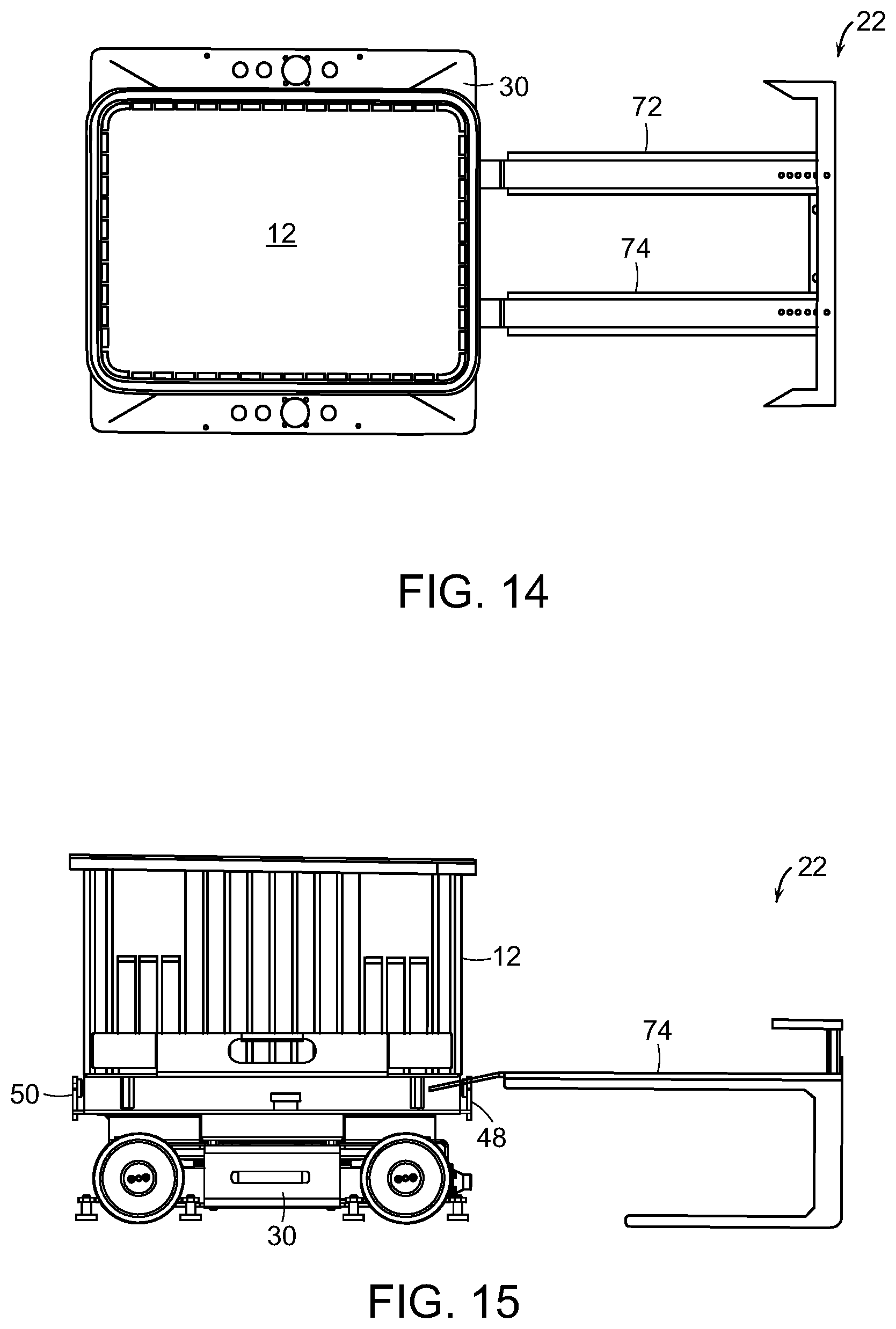 Patent US11814245 Figure 14 – Systems and methods for processing objects including mobile matrix carrier systems