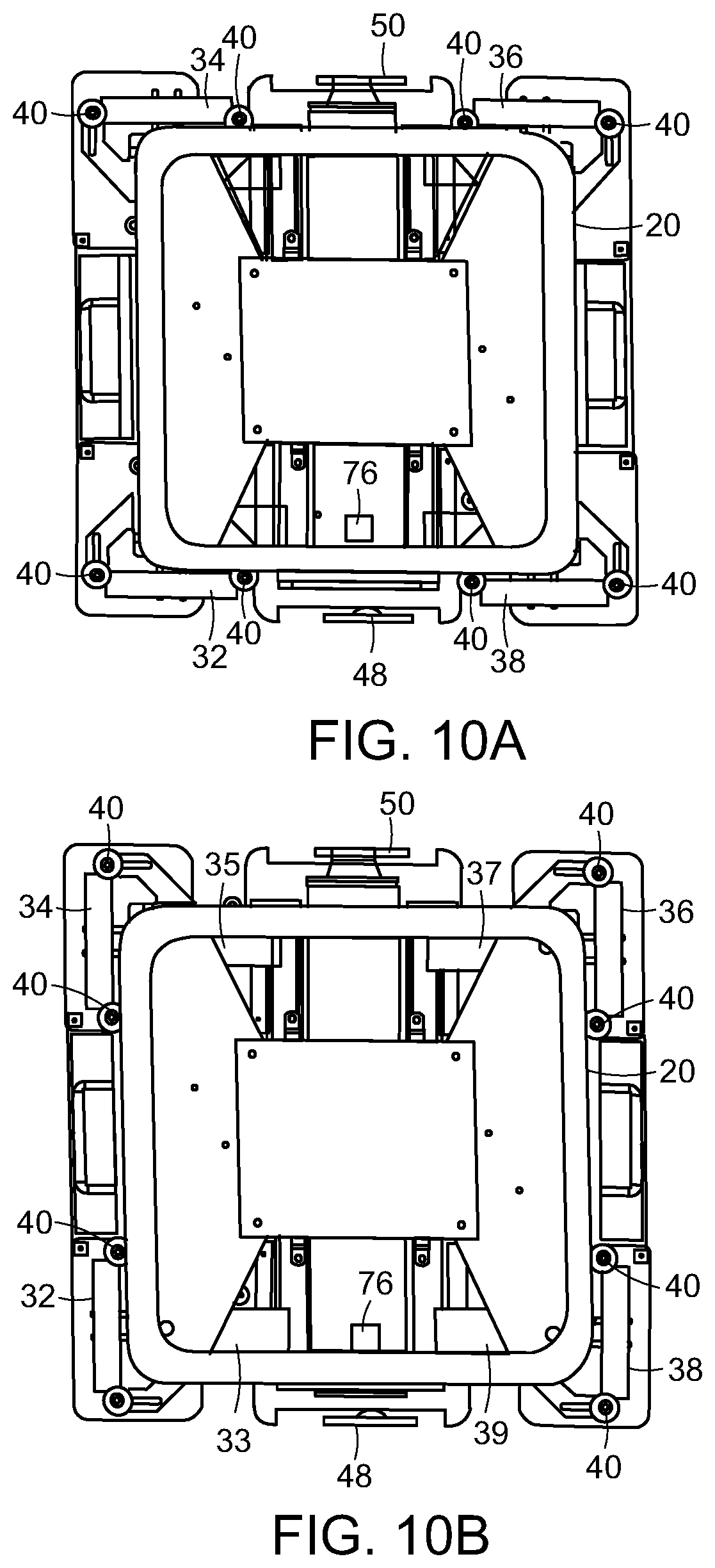 Patent US11814246 Figure 9 – Bin infeed and removal systems and methods for processing objects including mobile matrix carrier systems
