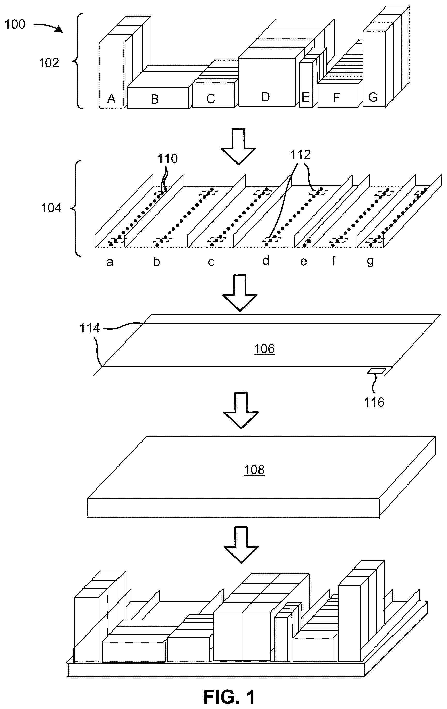 Patent US11814247 — Modular inventory management system — Figure 1