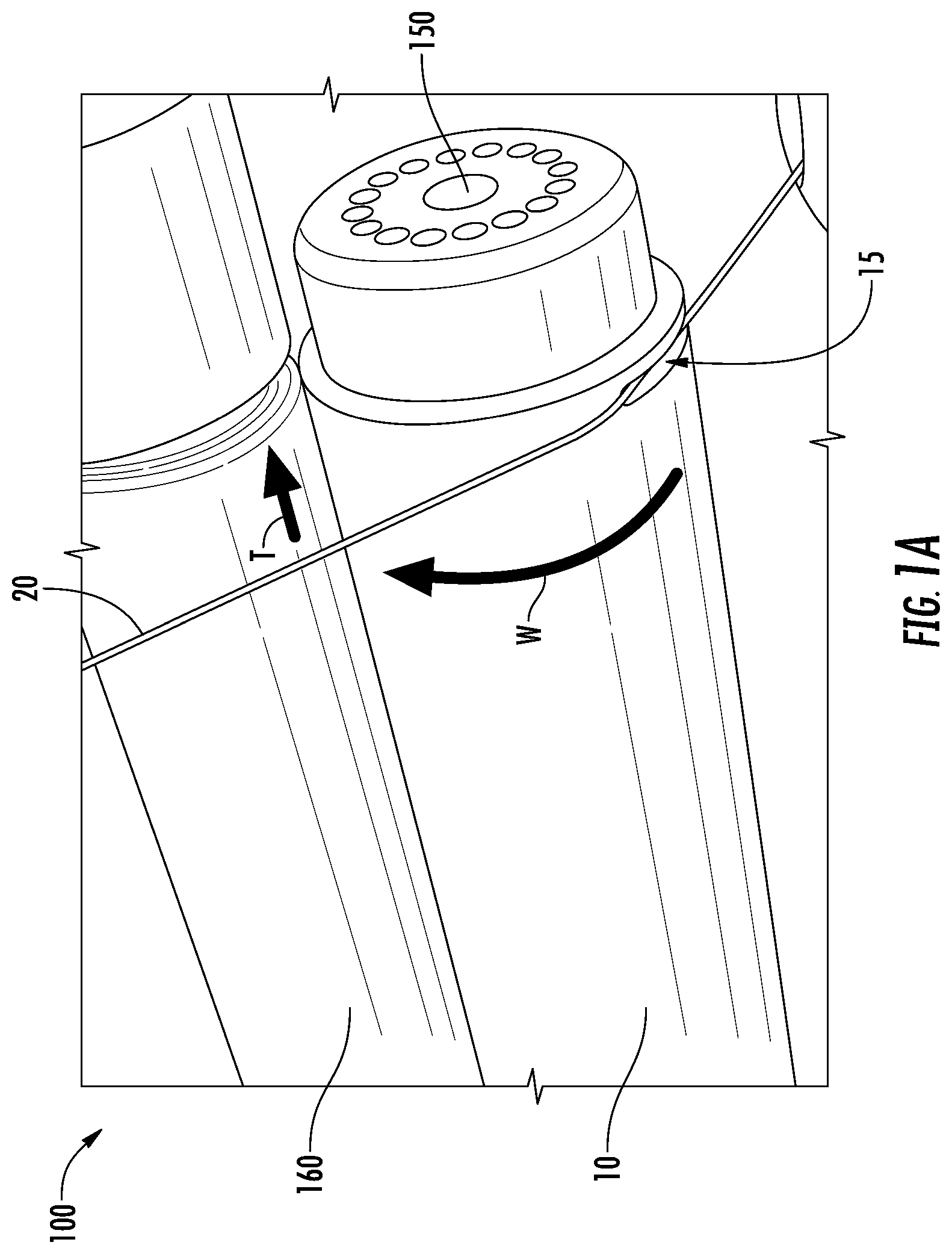 Patent US11814262 — Yarn carrier tubes — Figure 1