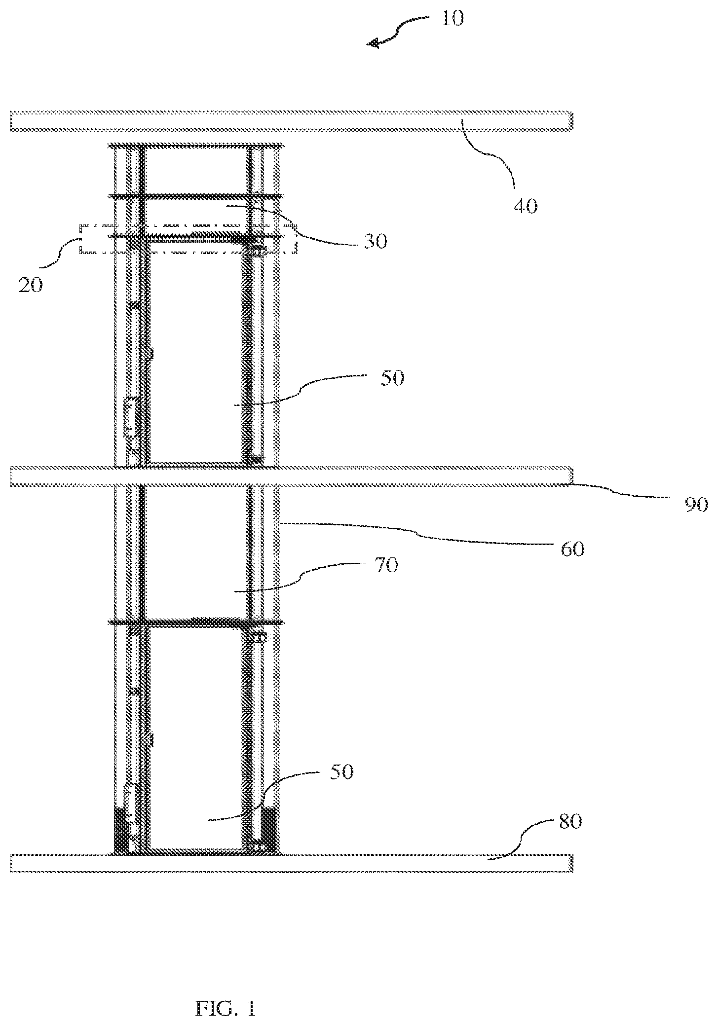 Patent US11814267 — Seal assembly for a pneumatic vacuum elevator — Figure 1