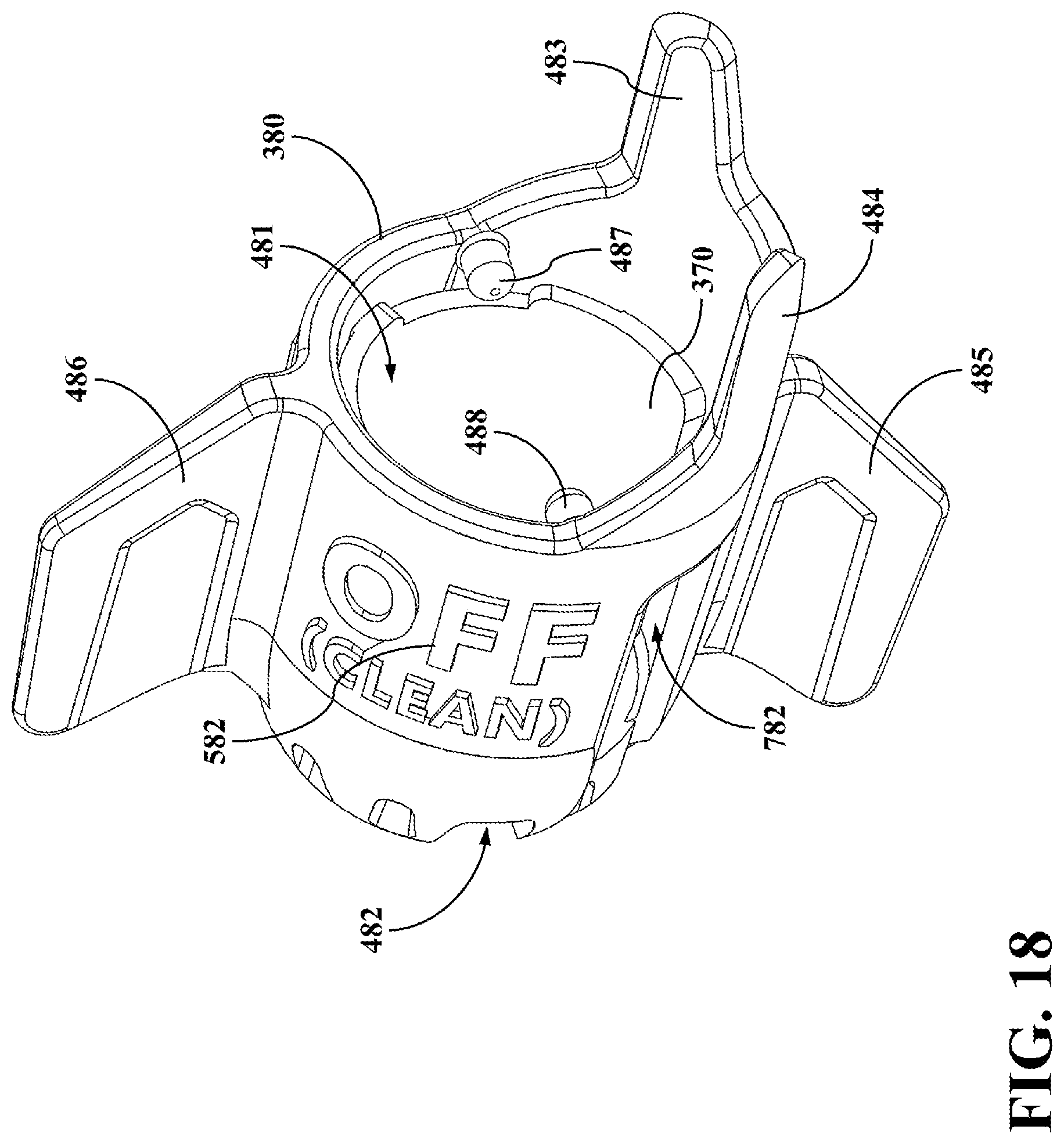 Patent US11814280 Figure 18 – Dual-mode fluid connector capable of being switched between different operating modes