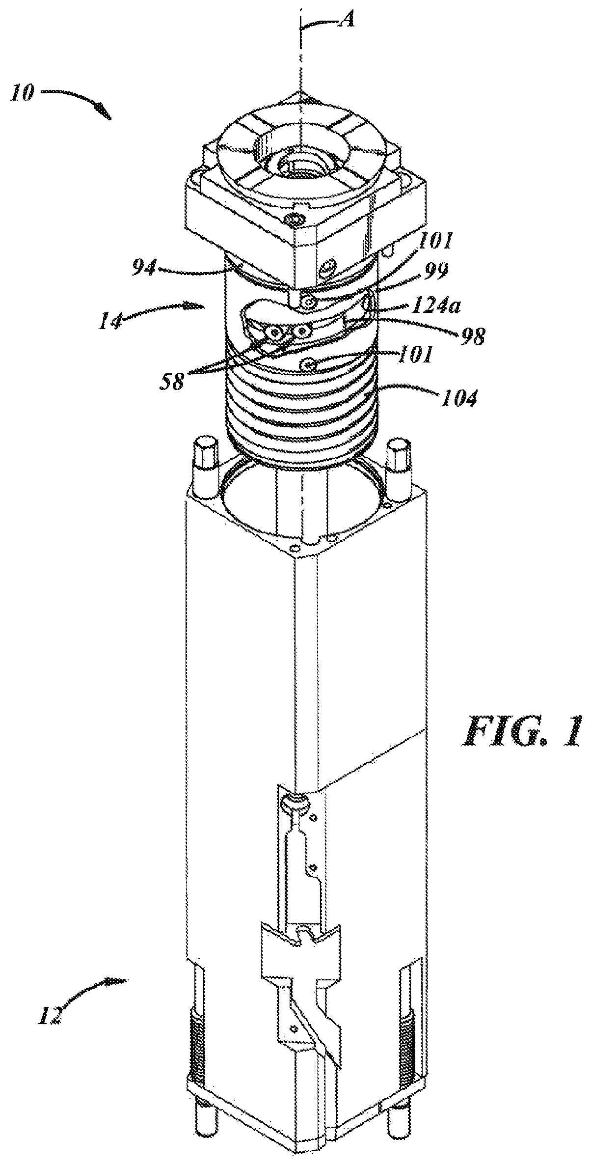 Patent US11814310 Figure 1 – Parison plunger actuation