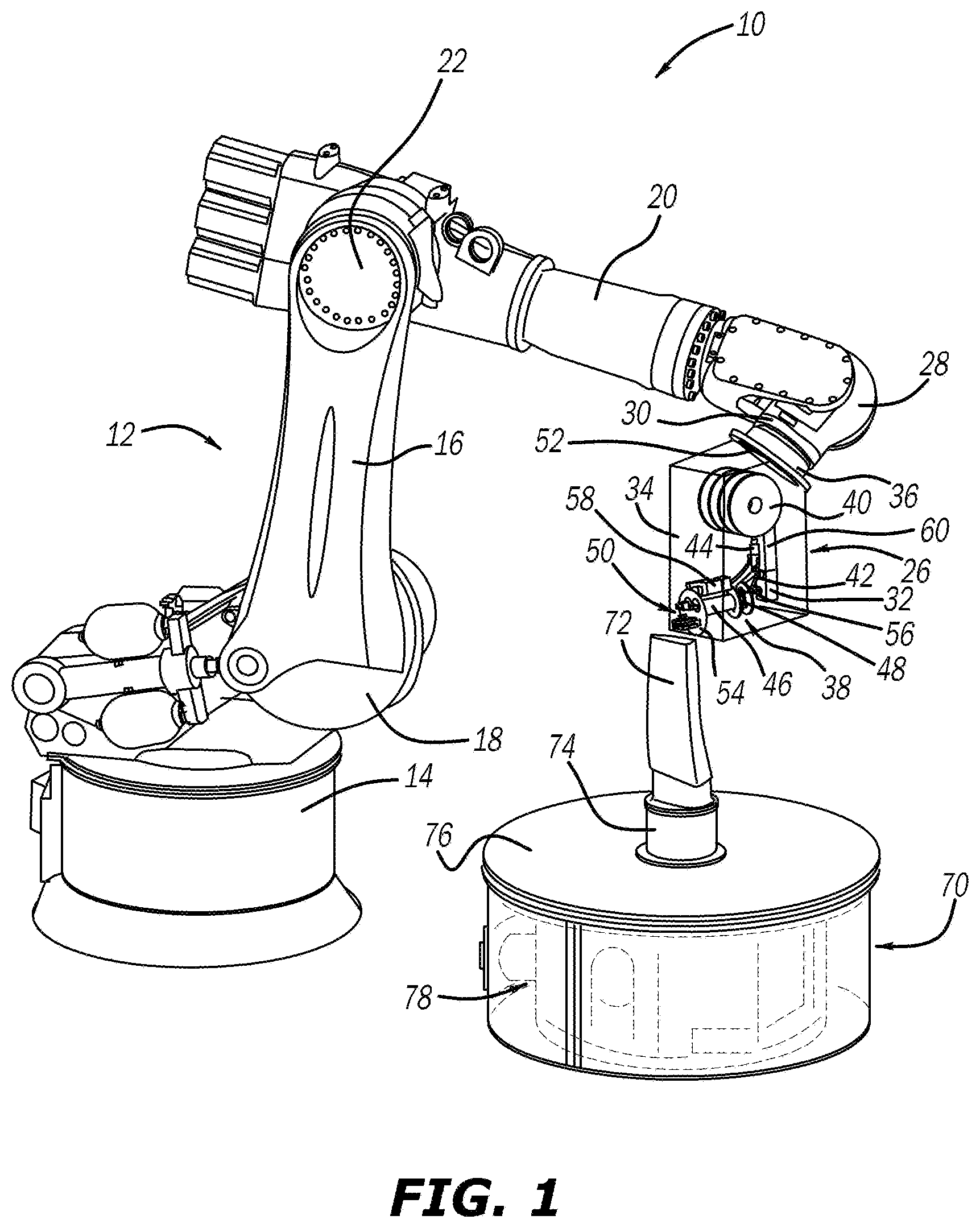 Patent US11814324 — Additive manufacturing methods for forming high-temperature composite structures and related structures — Figure 1