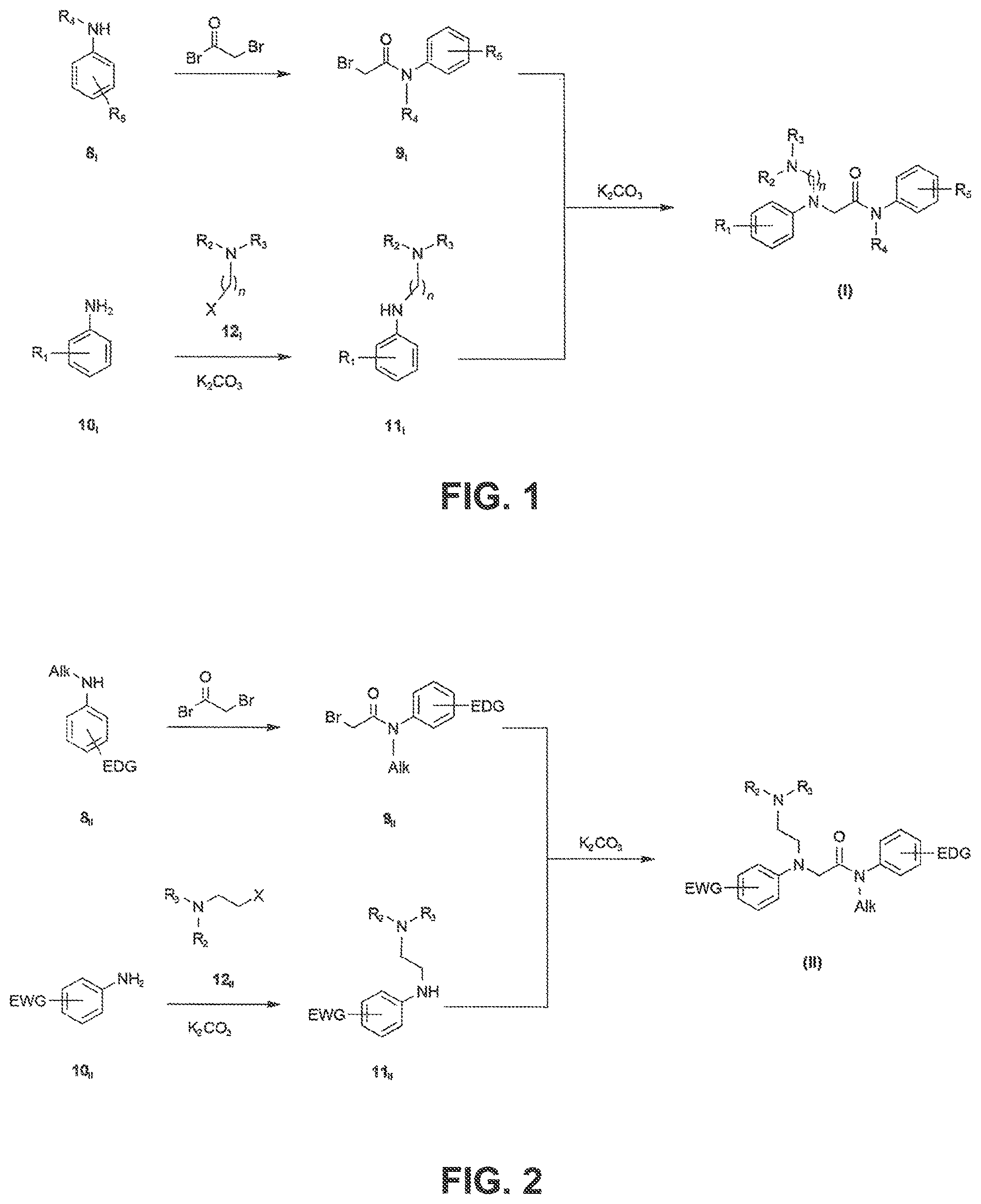 Patent US11814335 — Anesthetic compounds and methods of making and using same to treat or prevent pain symptoms — Figure 1