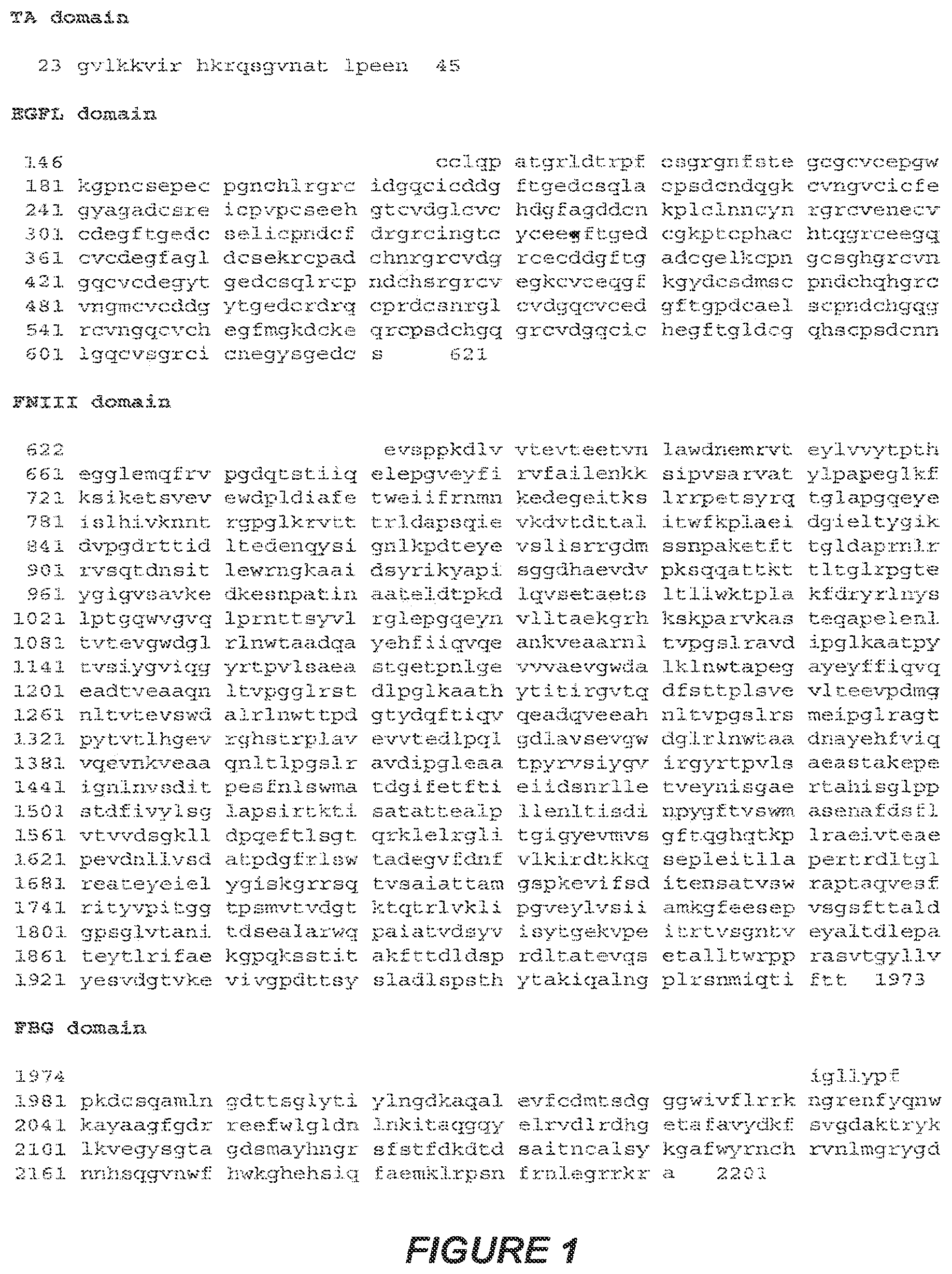Patent US11814426 Figure 1 – Anti-tenascin C antibodies and uses thereof