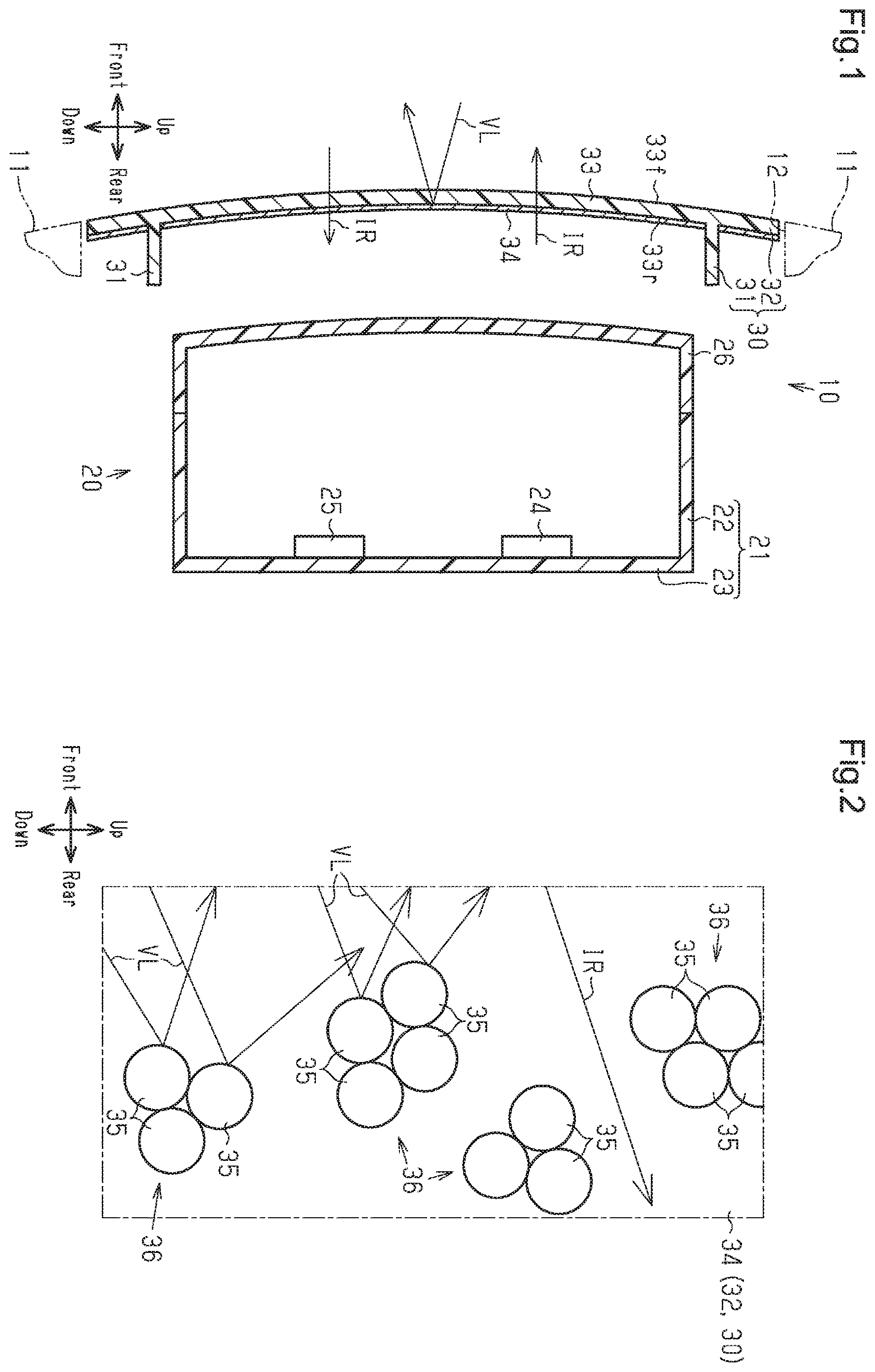 Patent US11814495 — Infrared transmissive product — Figure 1