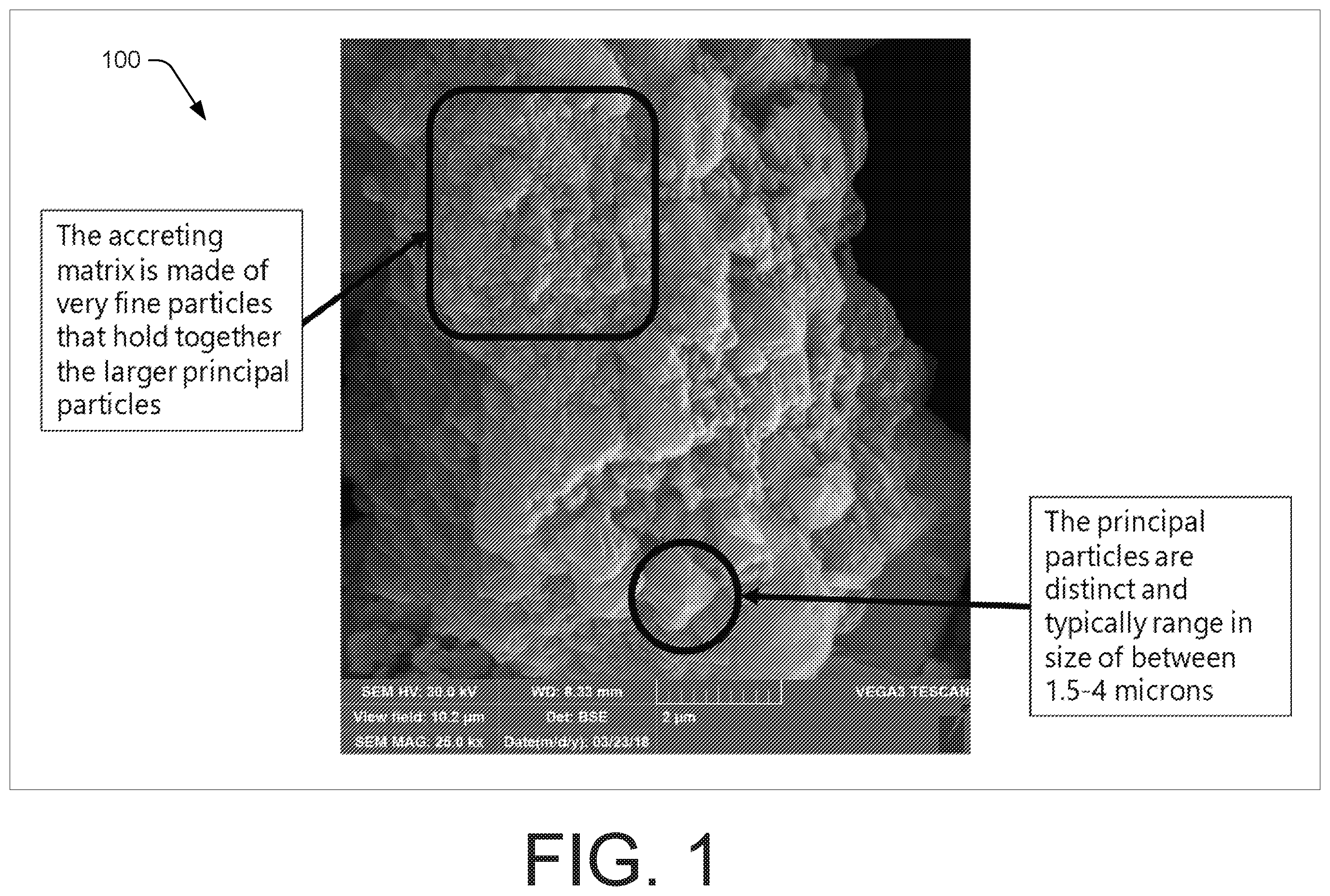 Patent US11814501 — Methods for reducing moisture content in alkaline earth metal carbonates — Figure 1