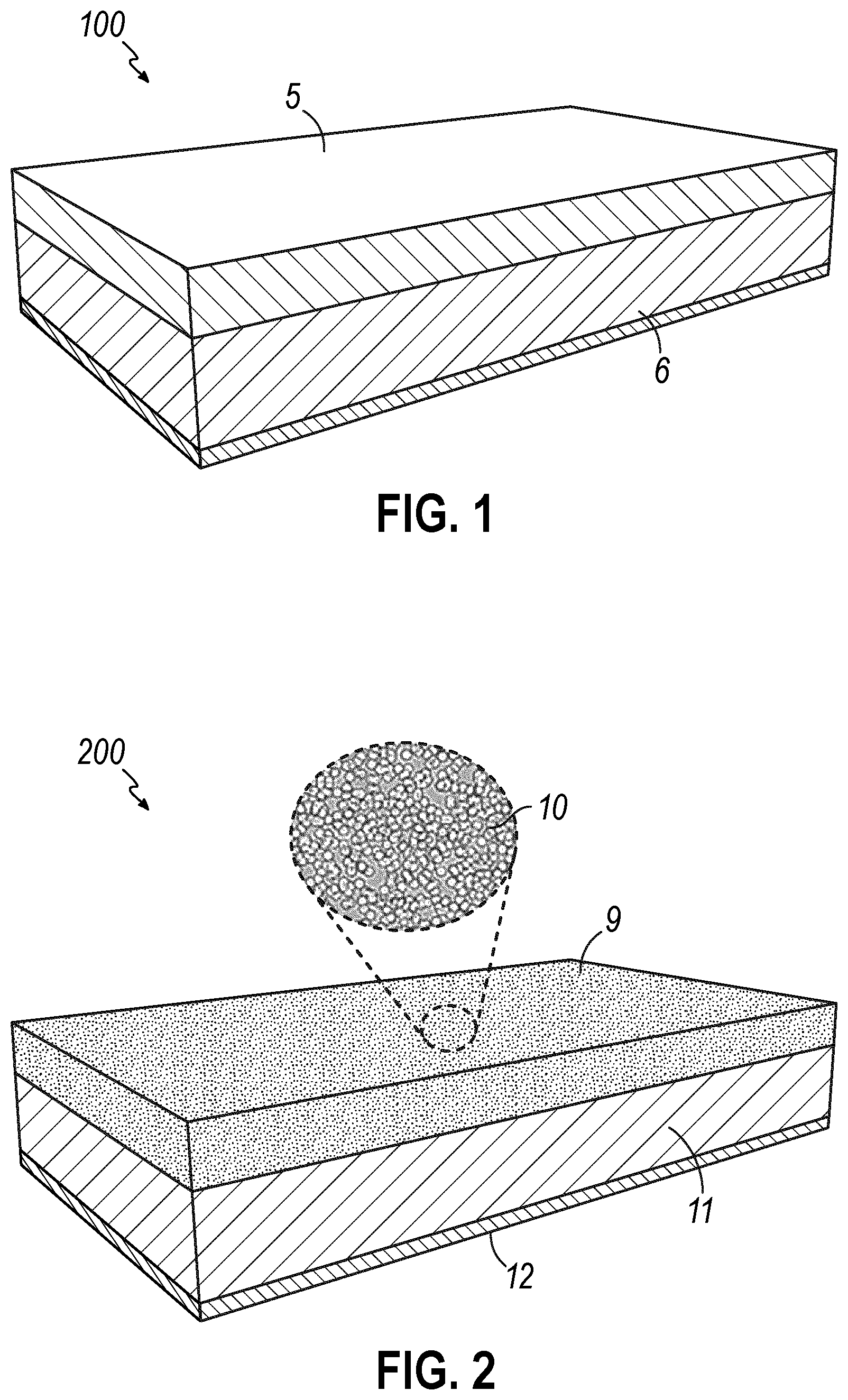 Patent US11814566 — Thermally conductive nanomaterials in flexible foam — Figure 1