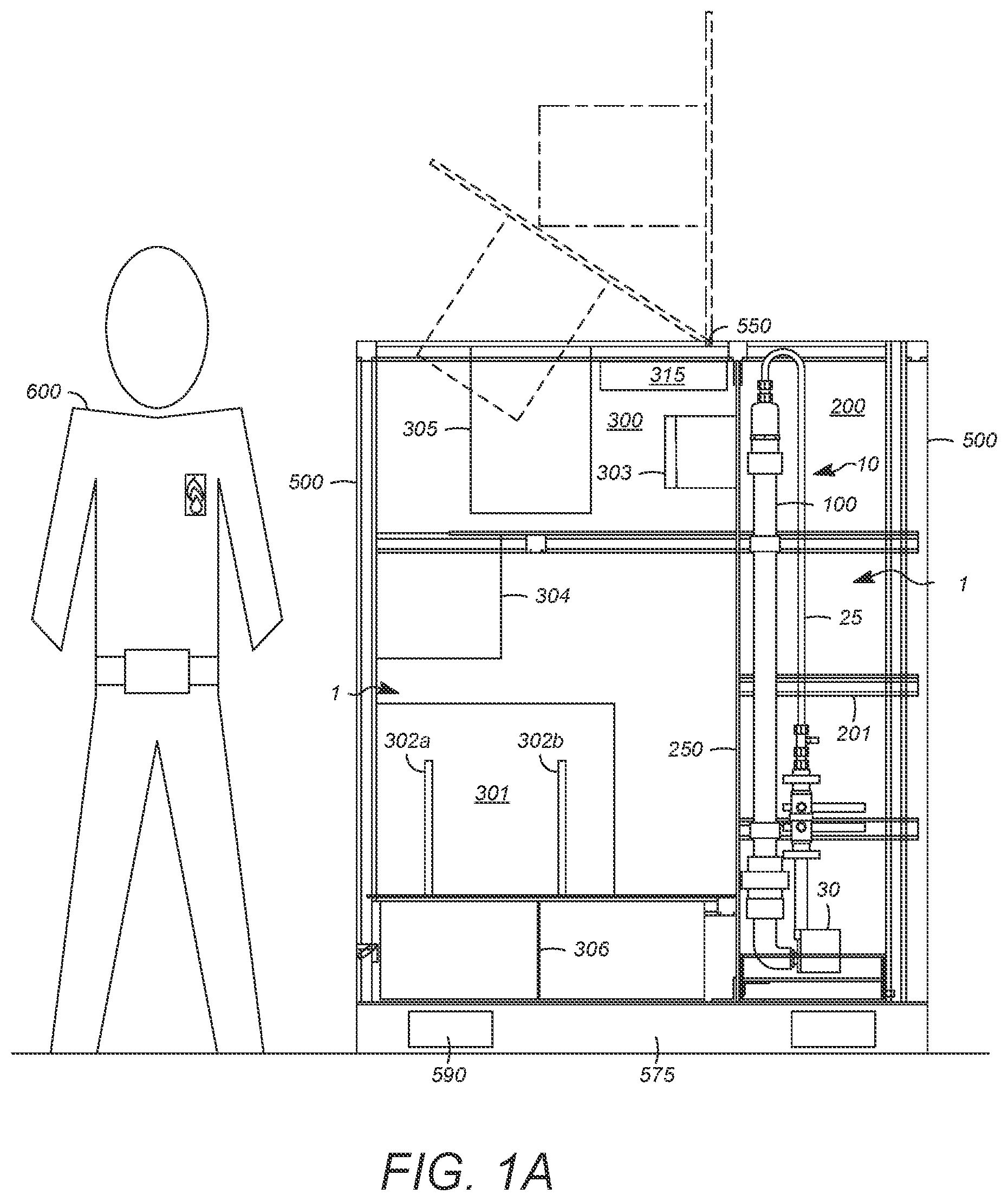 Patent US11814666 — Gas testing unit and method — Figure 1