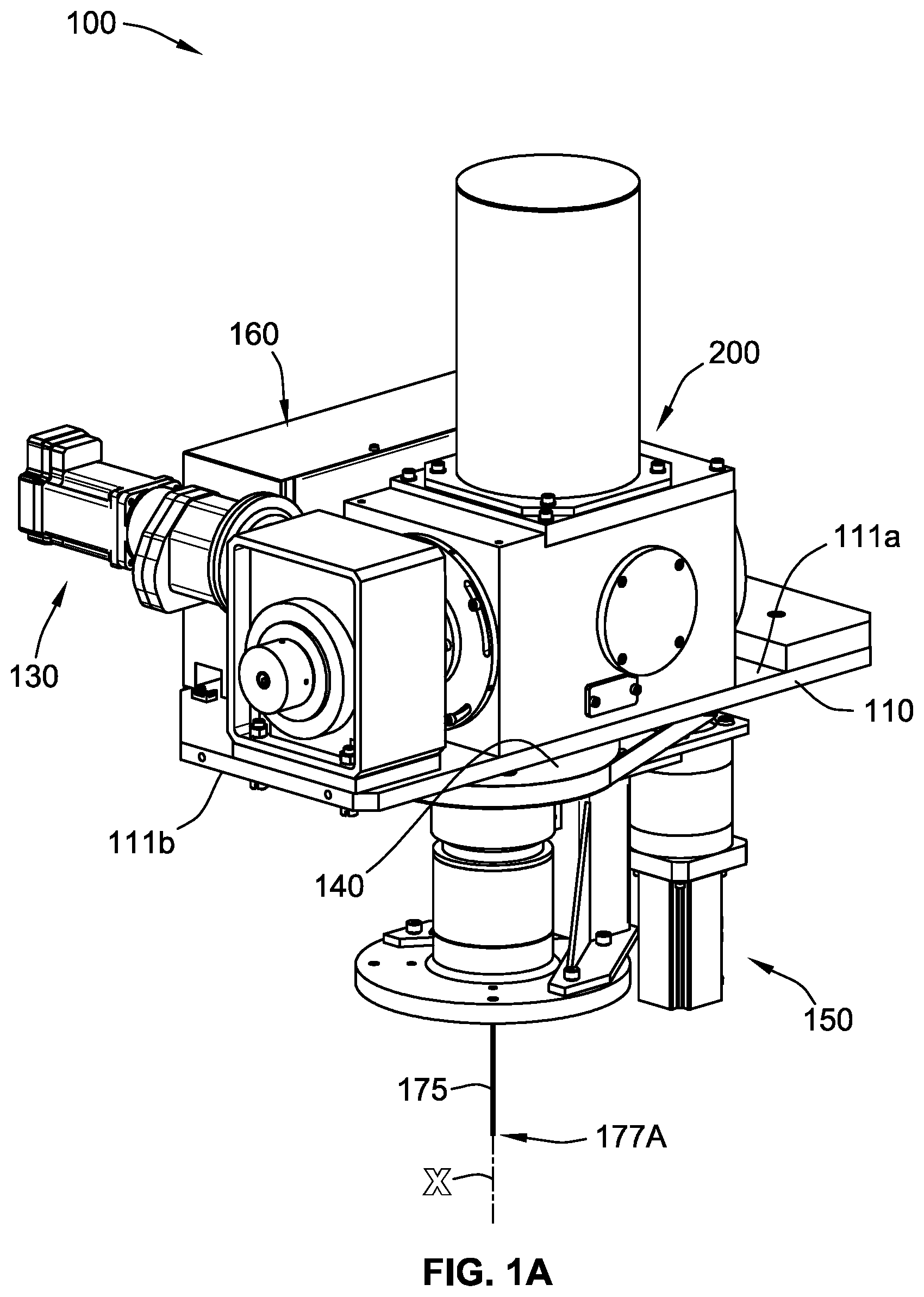 Patent US11814746 — Seed lifting and rotating system for use in crystal growth — Figure 1