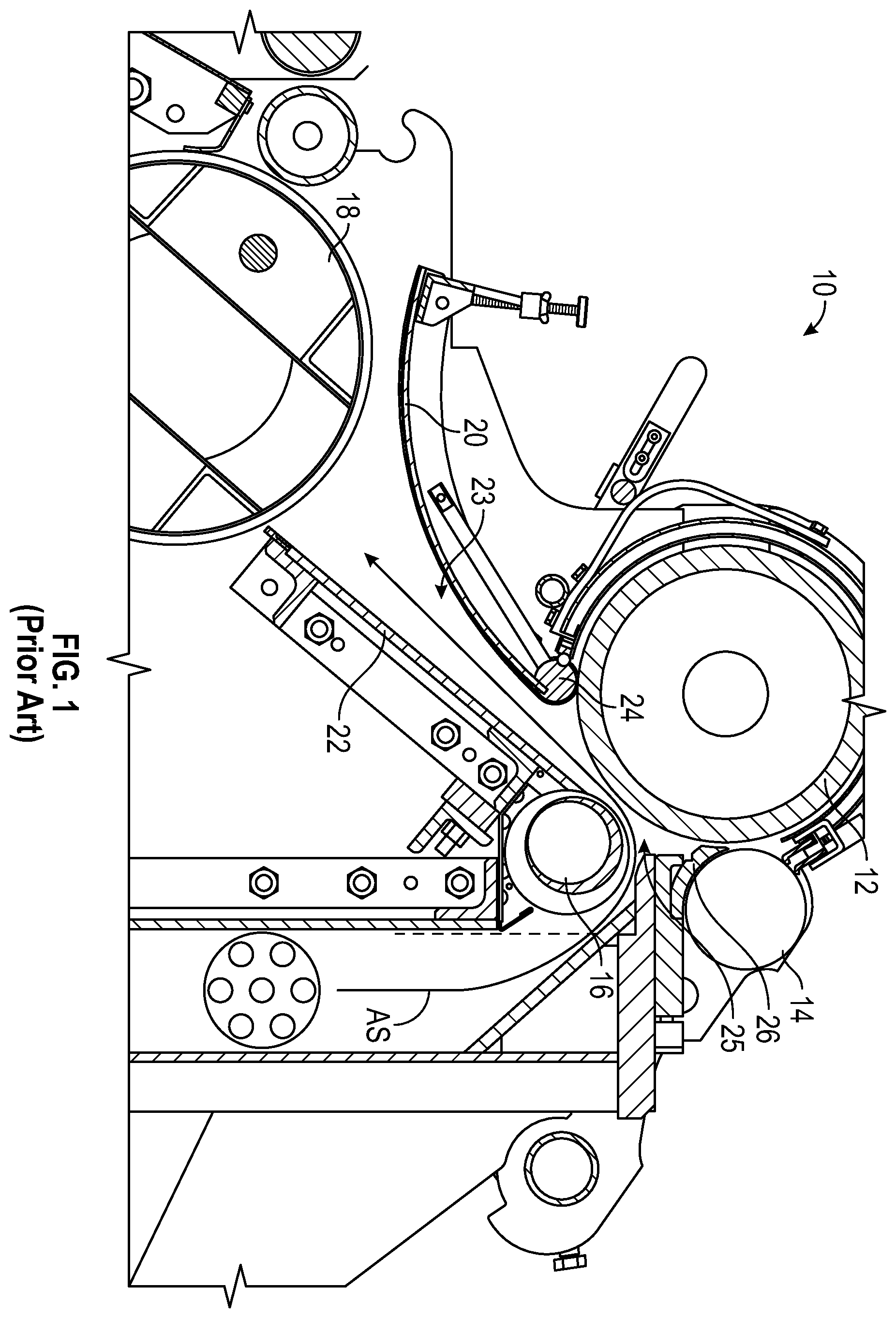 Patent US11814763 — Machines systems and methods for making random fiber webs — Figure 1