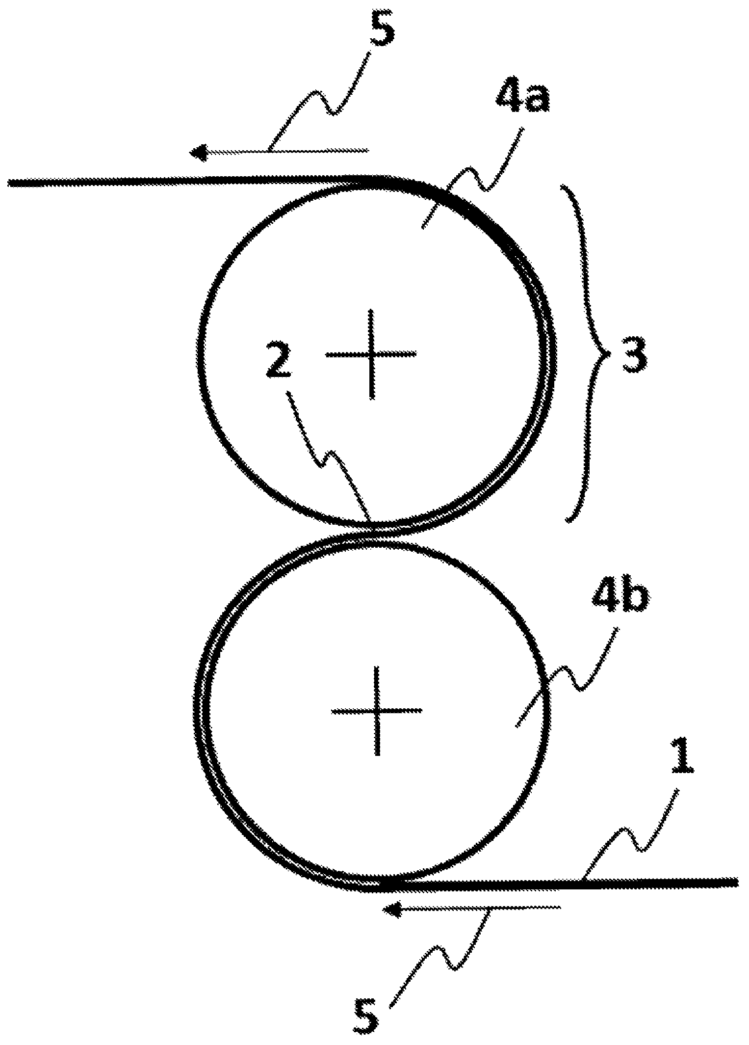 Patent US11814764 — Nonwoven fabric for curtain and method for manufacture thereof — Figure 1