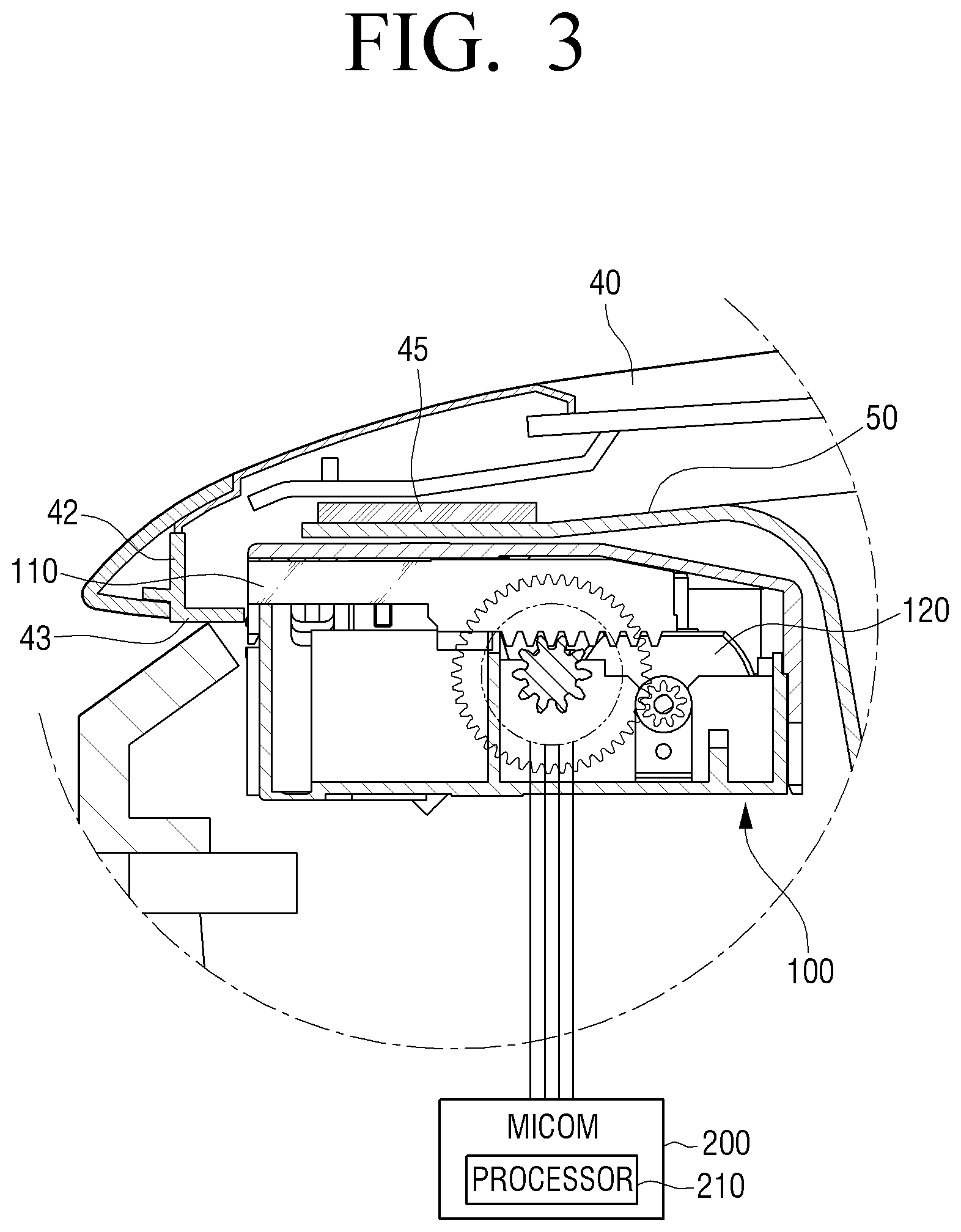 Patent US11814771 Figure 3 – Washing machine and method for controlling washing machine