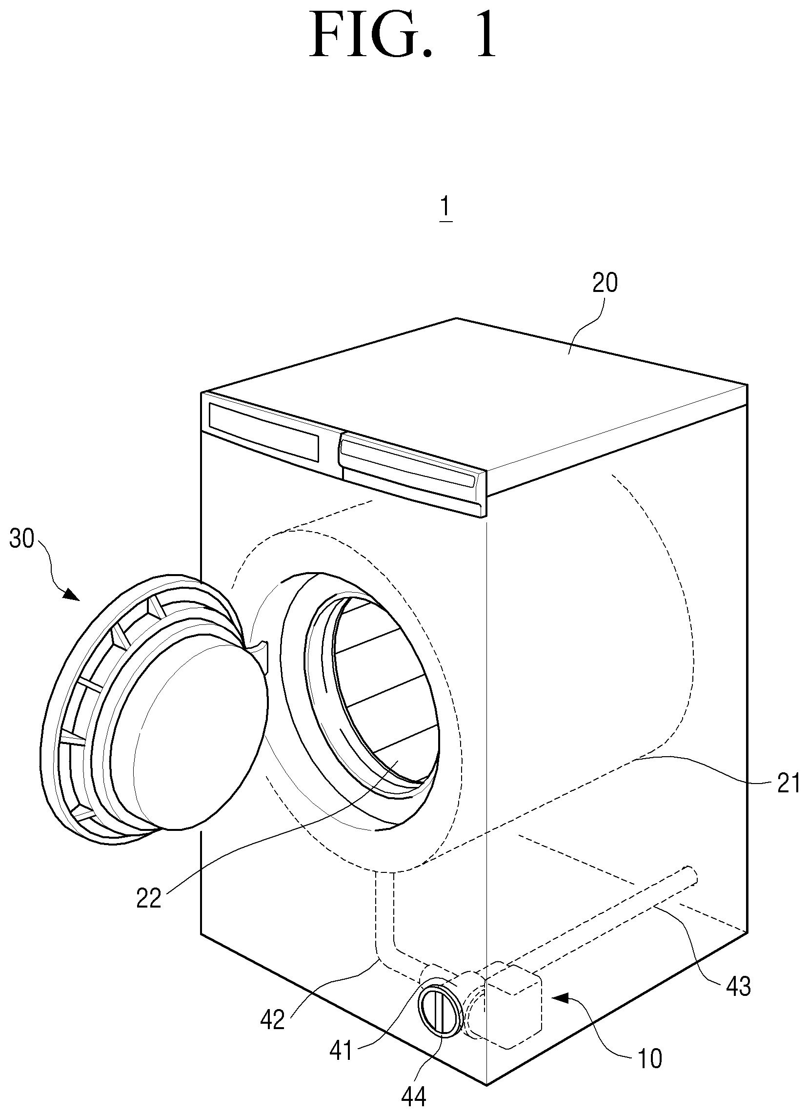 Patent US11814776 — Pump motor and washing machine having the same — Figure 1