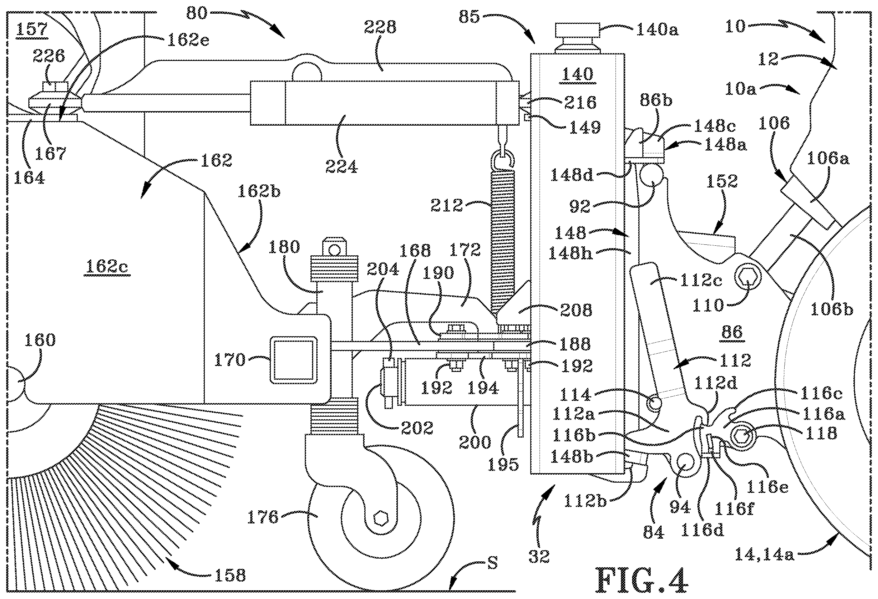 Patent US11814803 Figure 7 – Belt drive power unit